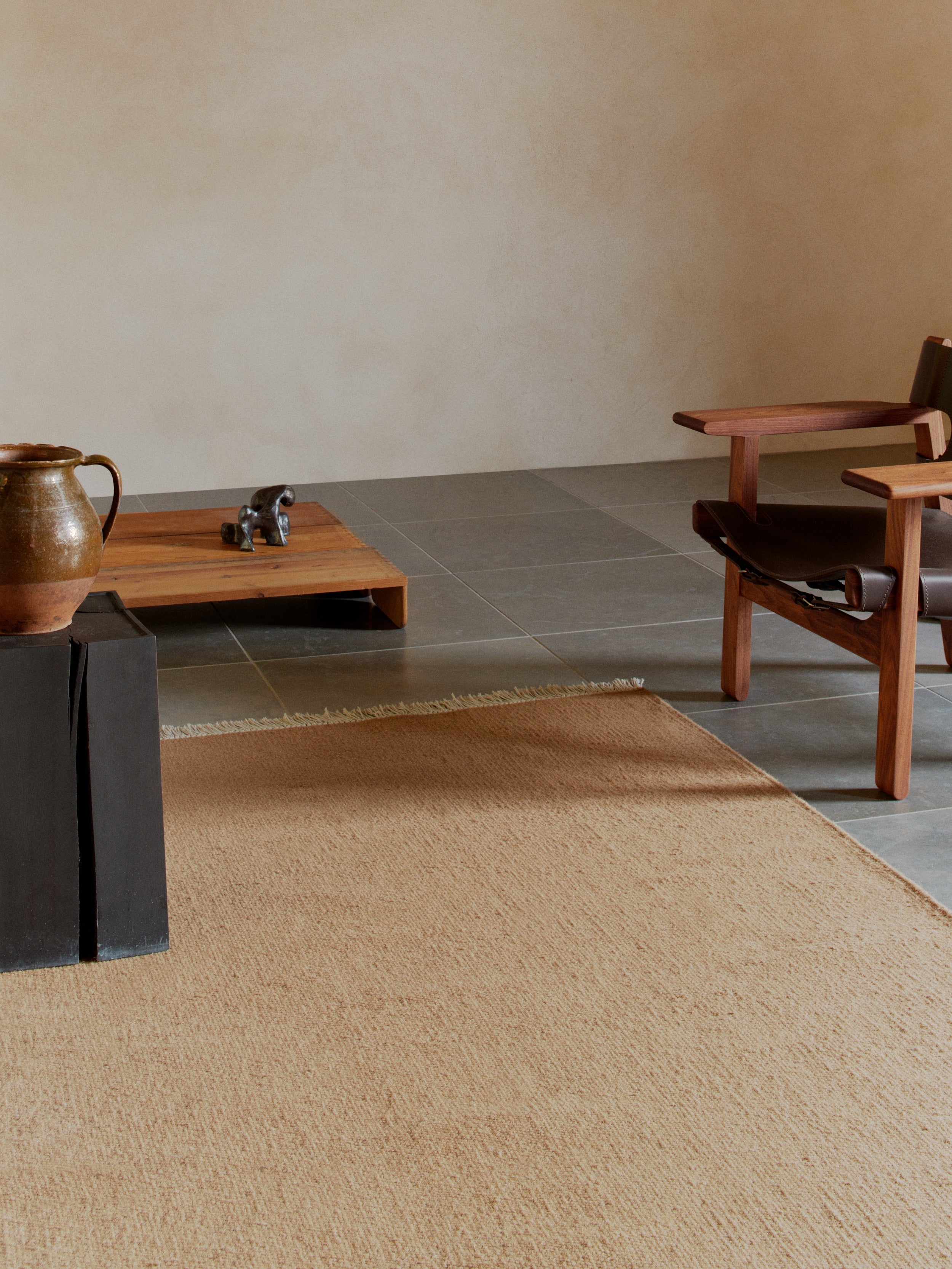 RAINBOW rug terracotta