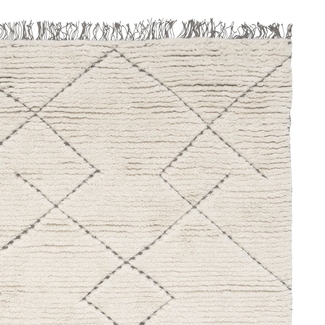 TORUN beige rug with gray