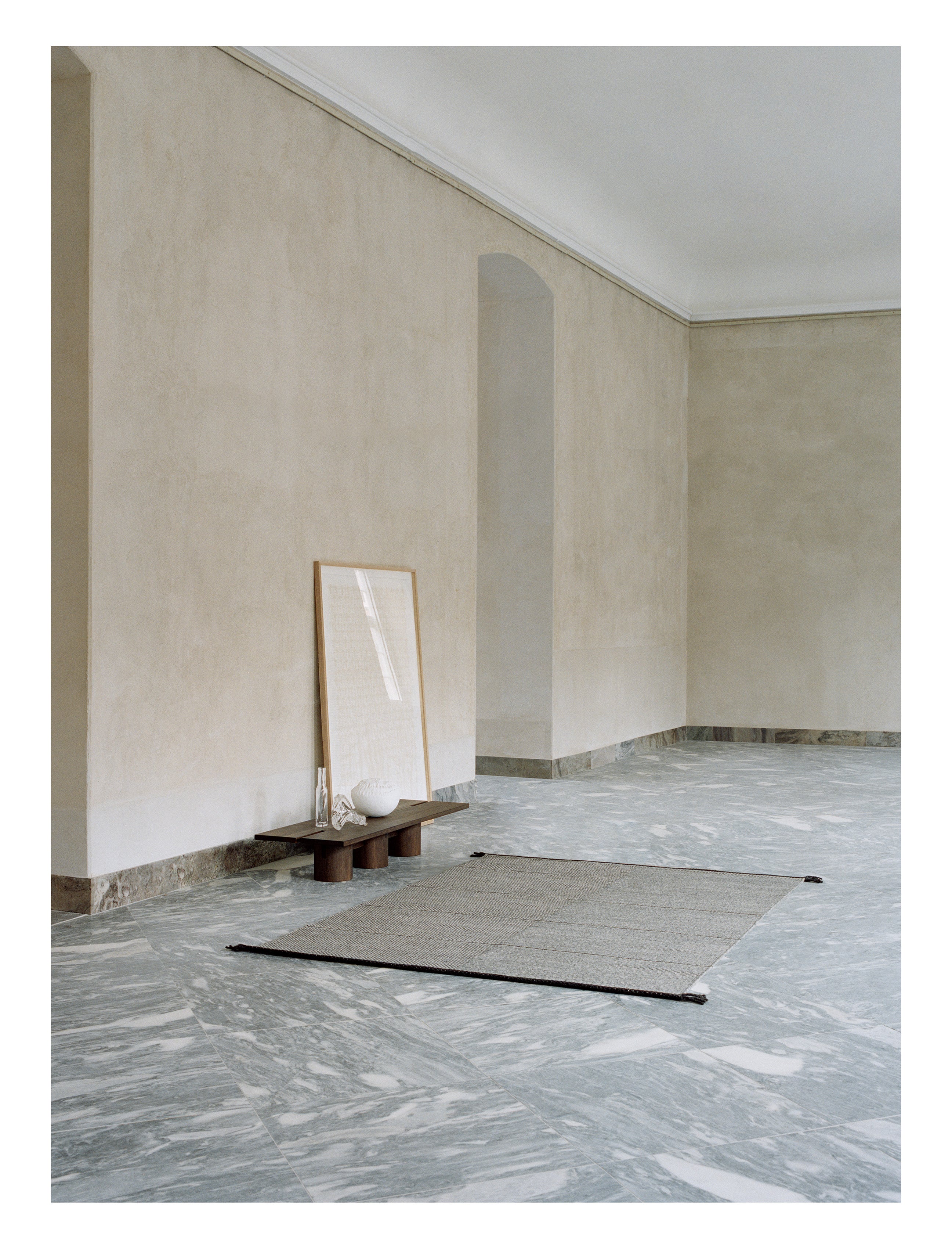 Dywan VISION WALK szary z mchowym zielonym