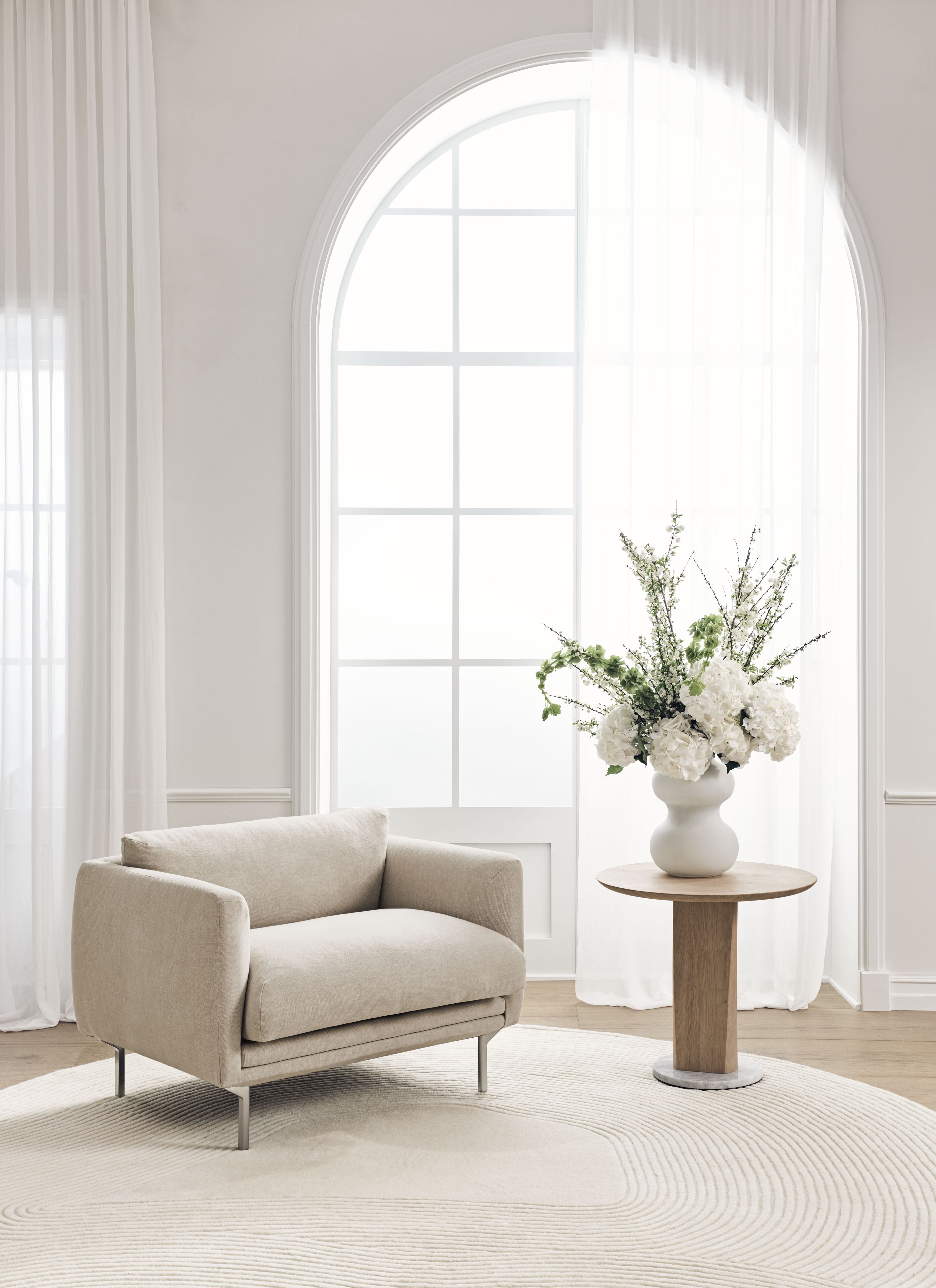 Křeslo LOMI ocelová základna