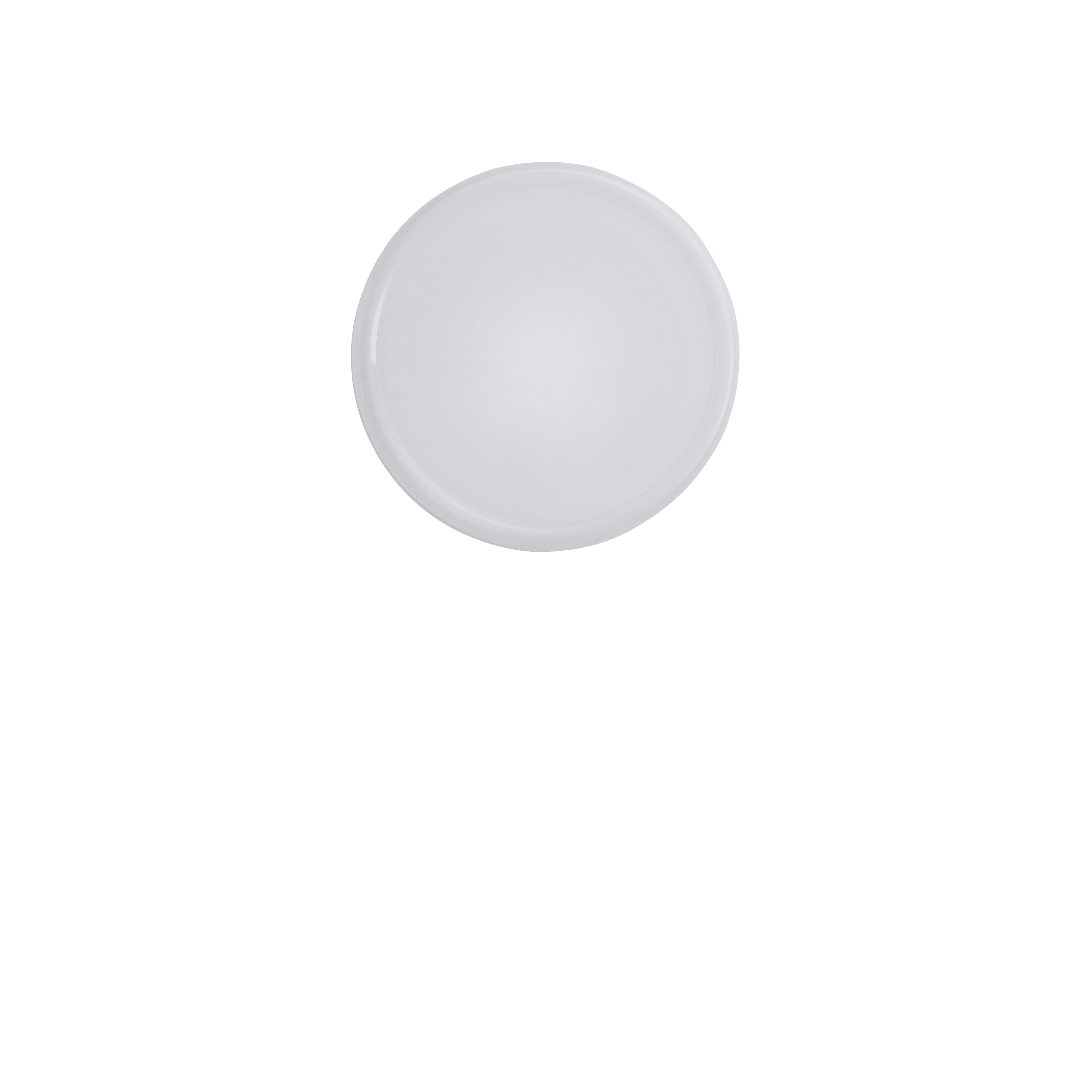 Nástěnná lampa LOOPED bílá