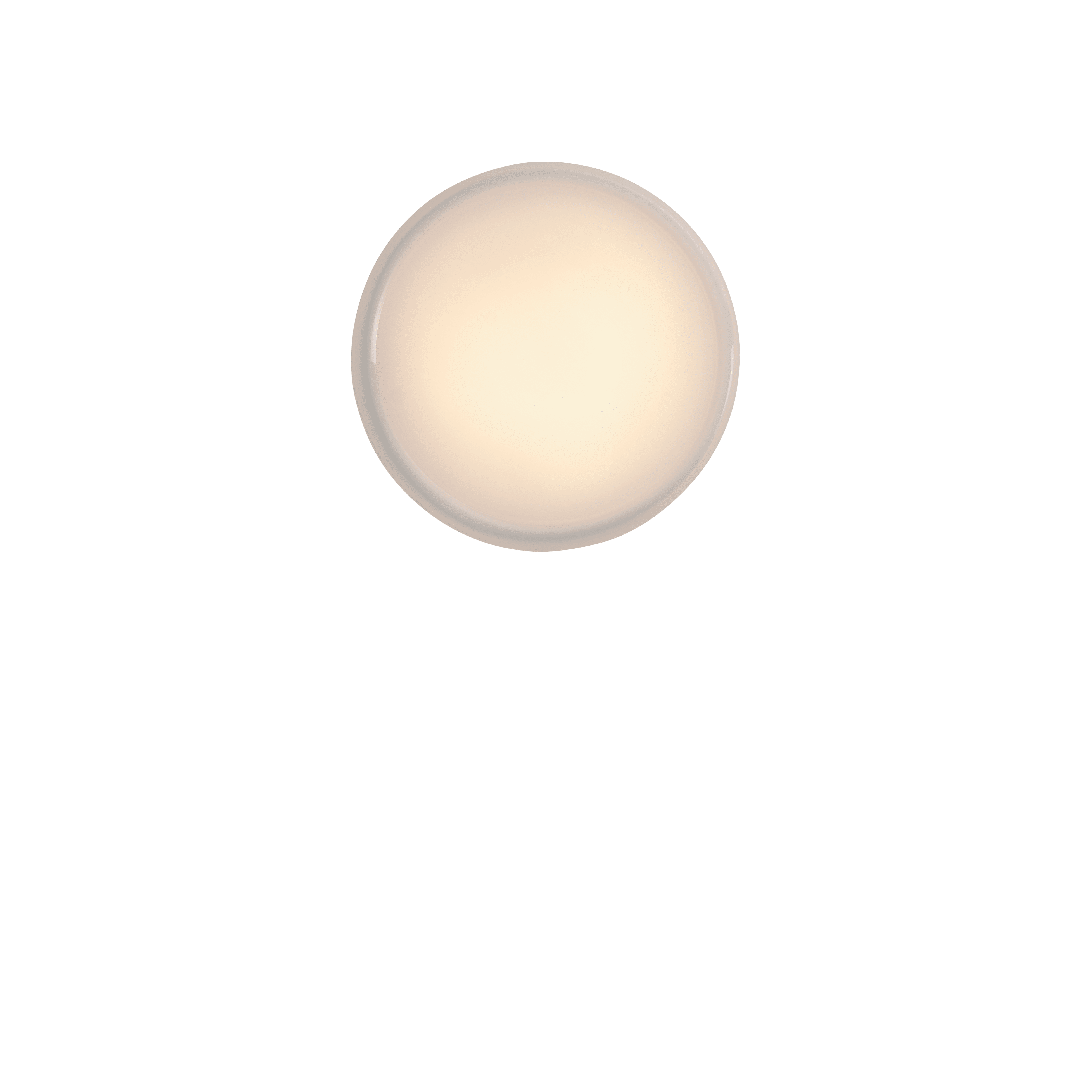 Nástěnná lampa LOOPED bílá
