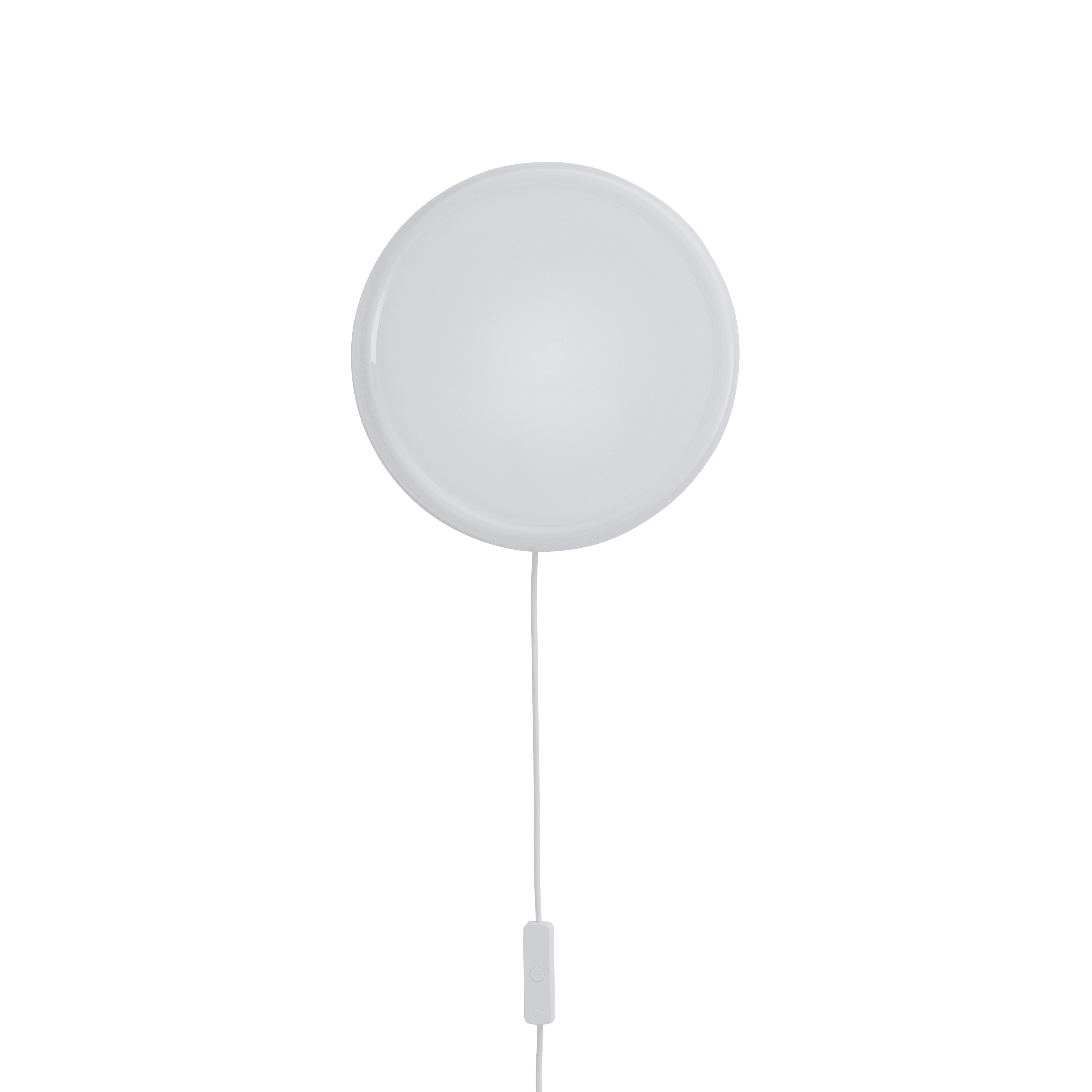 Nástěnná lampa LOOPED bílá