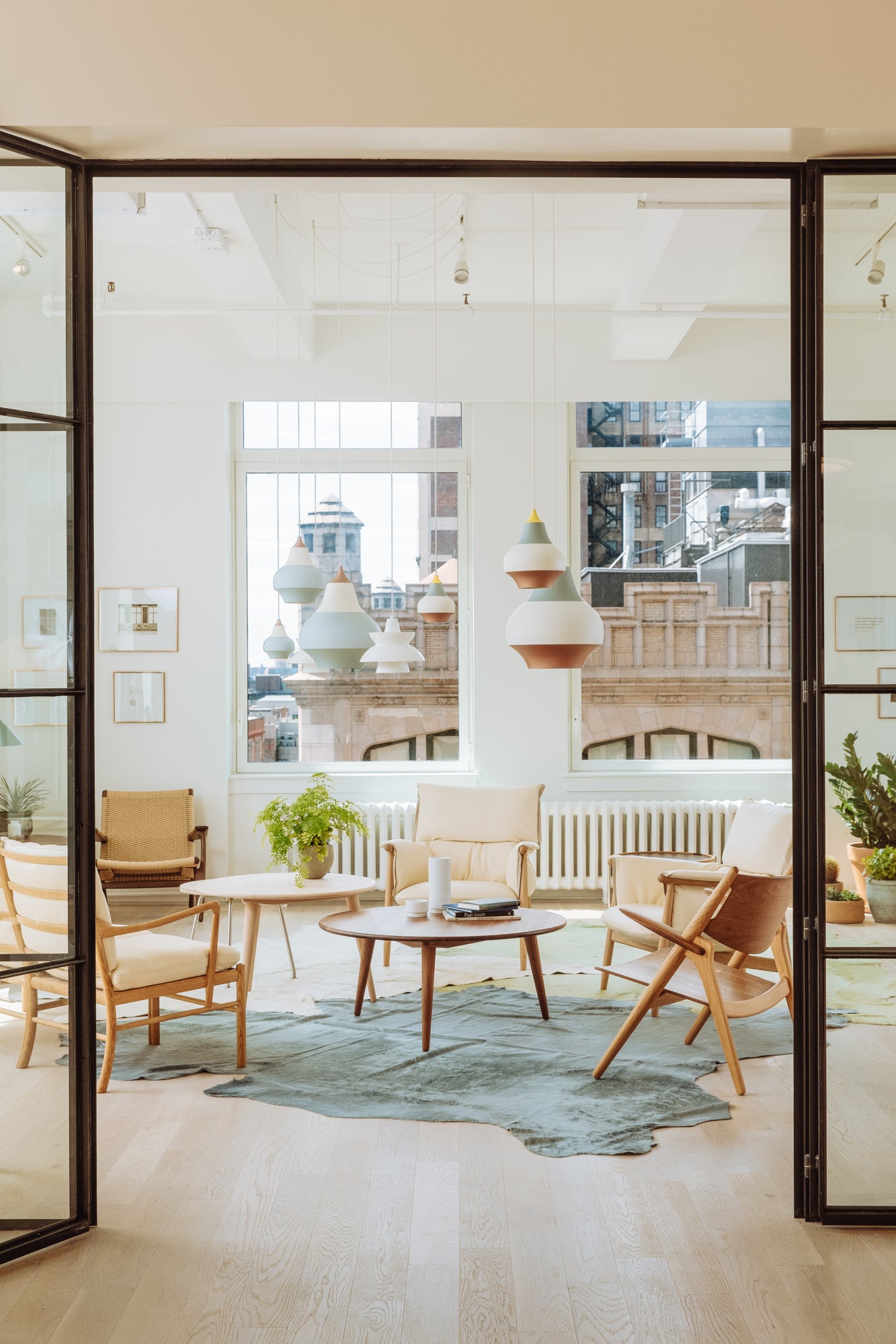 Závěsné svítidlo DOO-WOP bílé