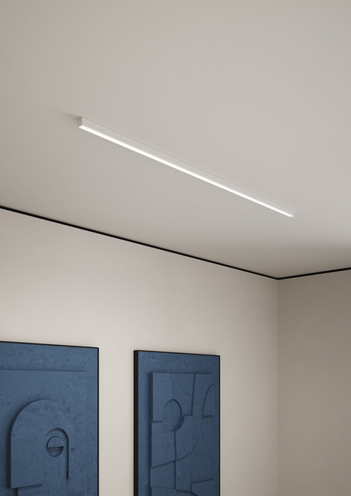 LP LIN25 white ceiling lamp