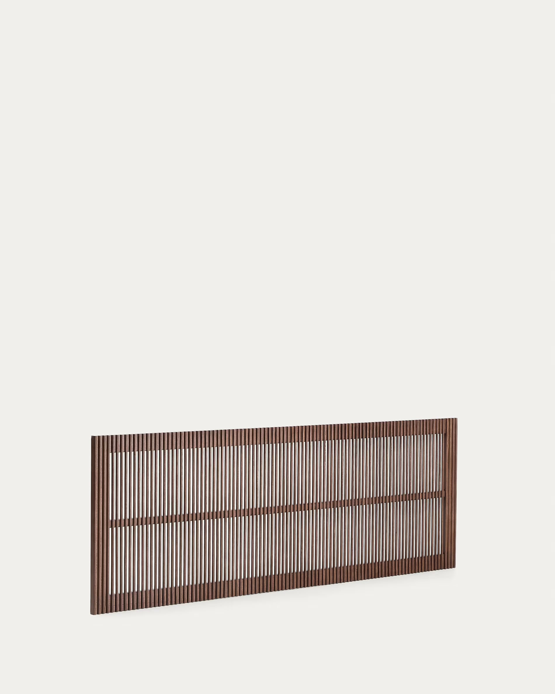 BEYLA headboard dark brown ash wood