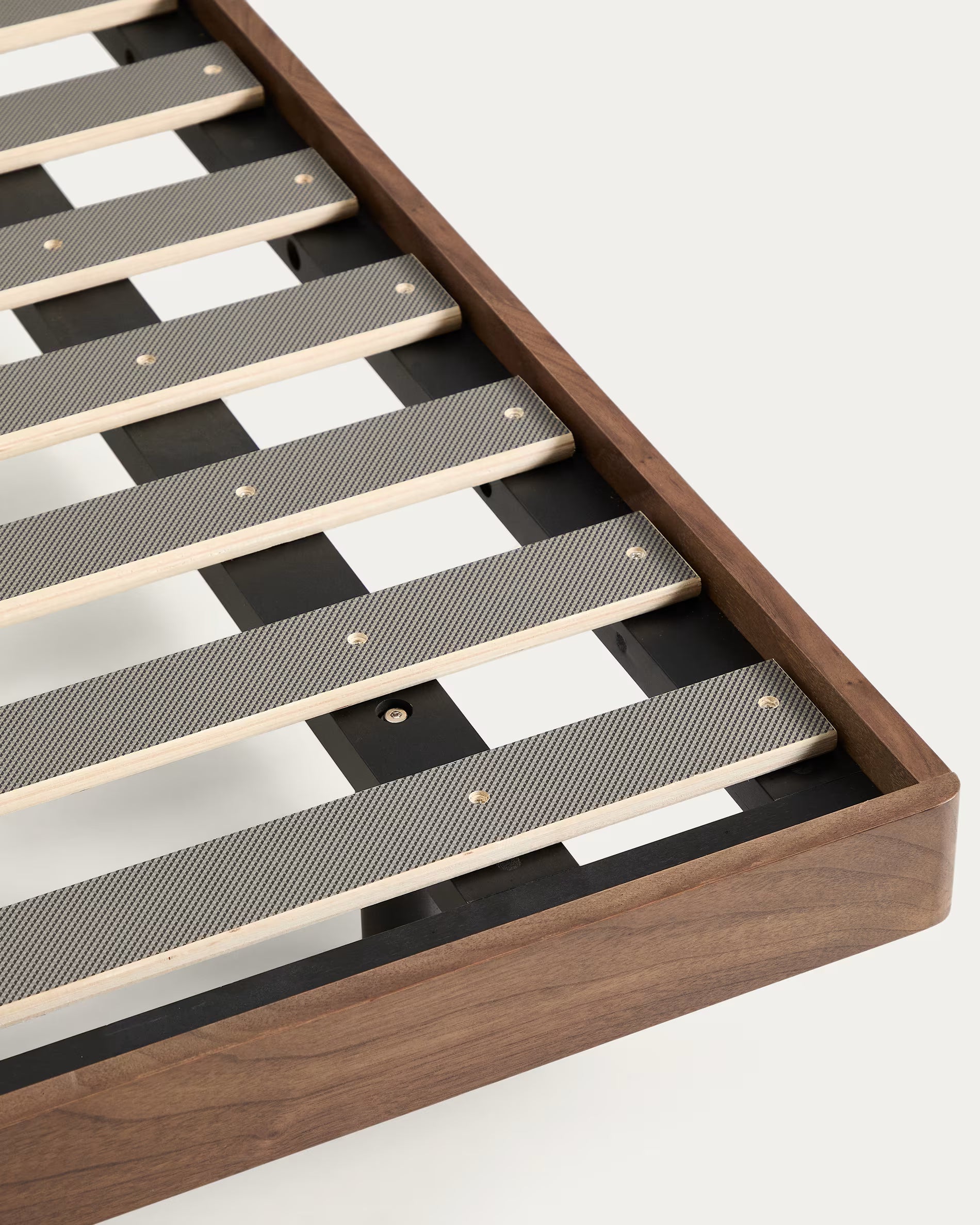 Postel NORLEN tmavě hnědý ořechový dýha