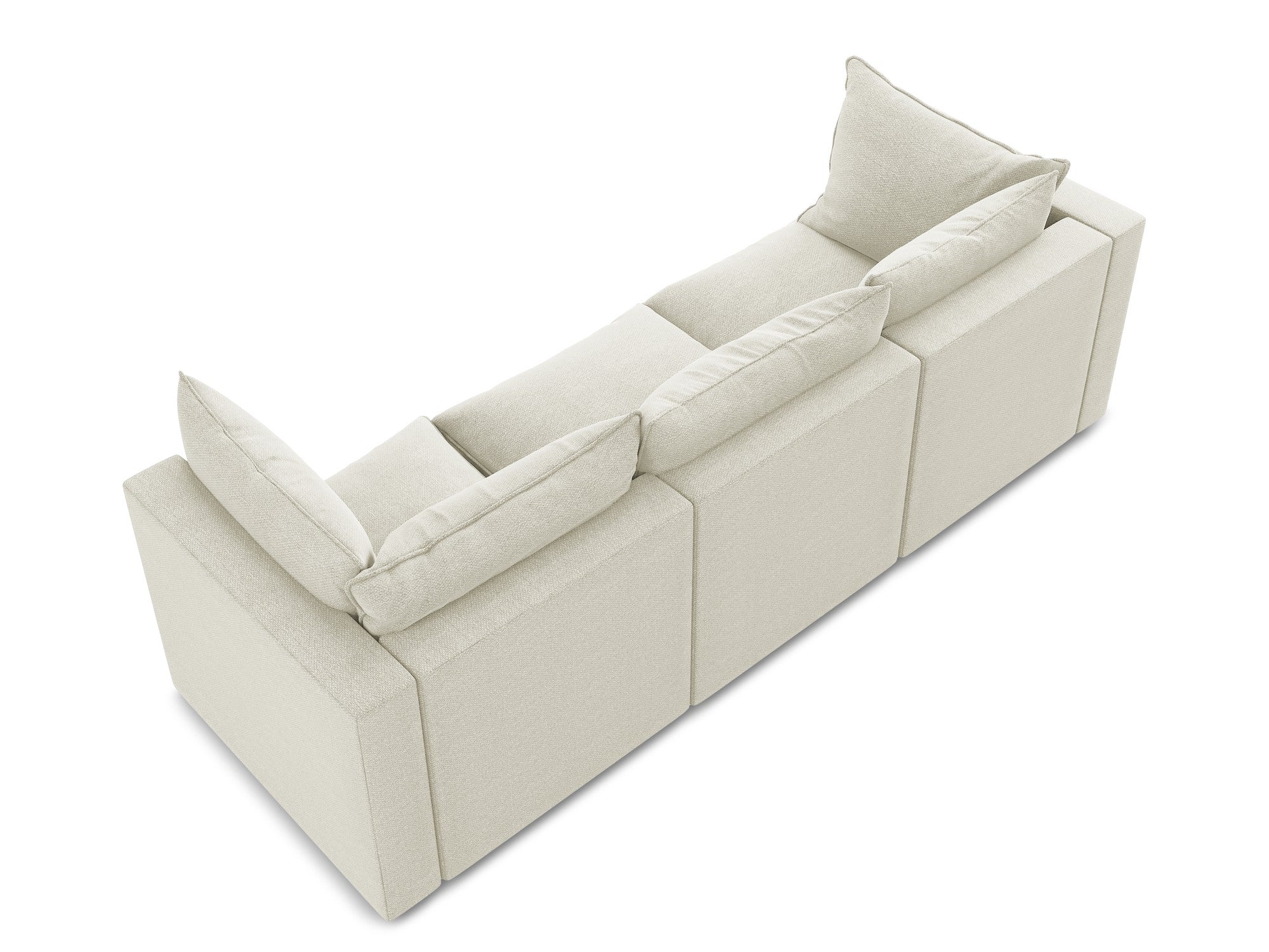 3-Seater Sofa MANAO Sand Boucle