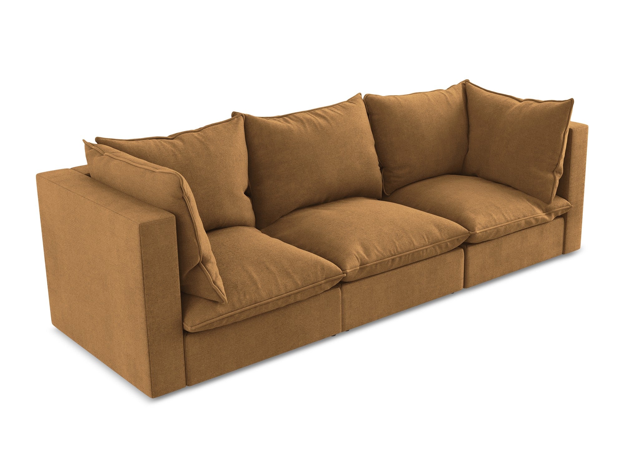 3-Seater Sofa MANAO Terracotta