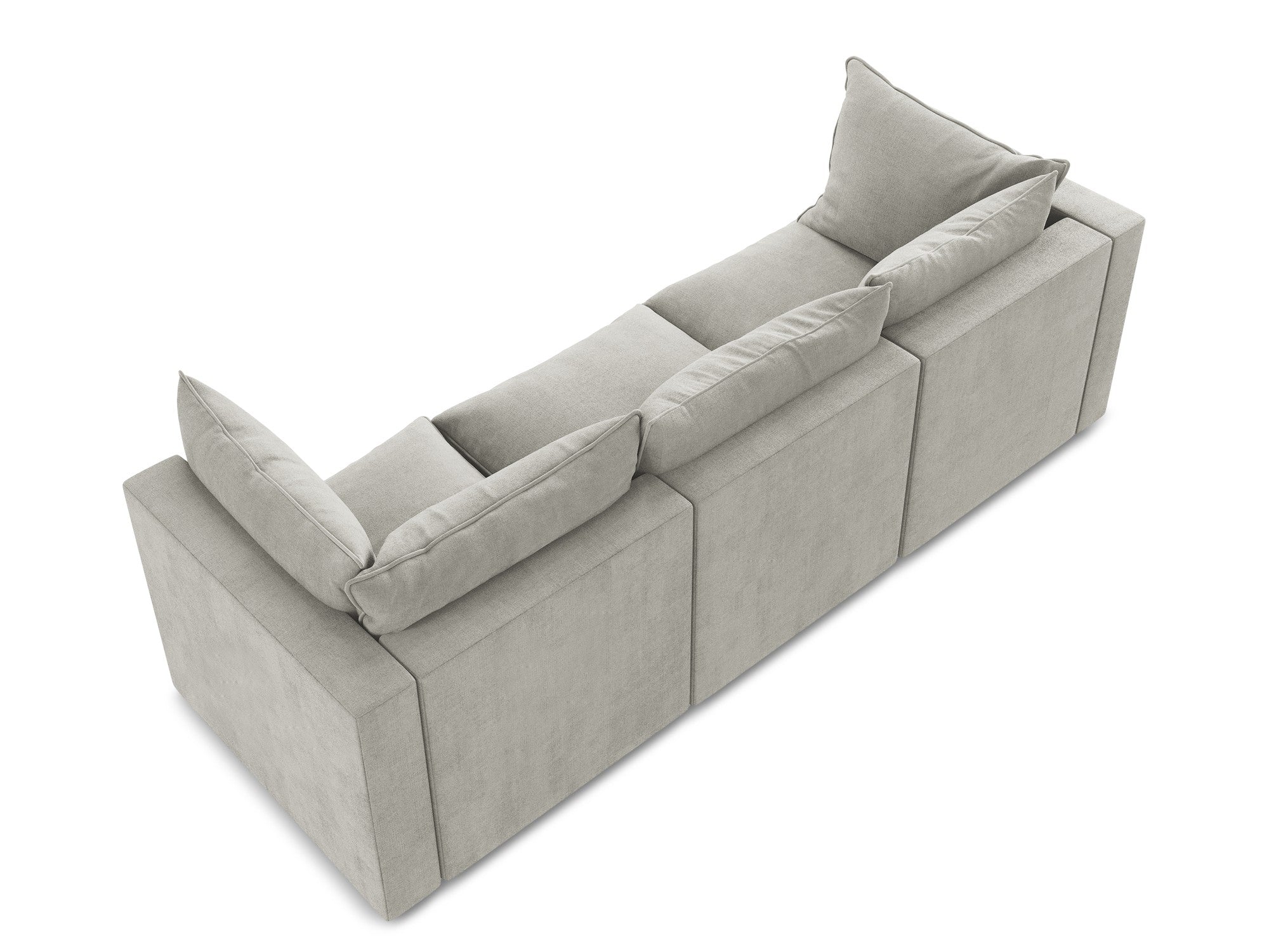 3-Seater Sofa MANAO Light Gray
