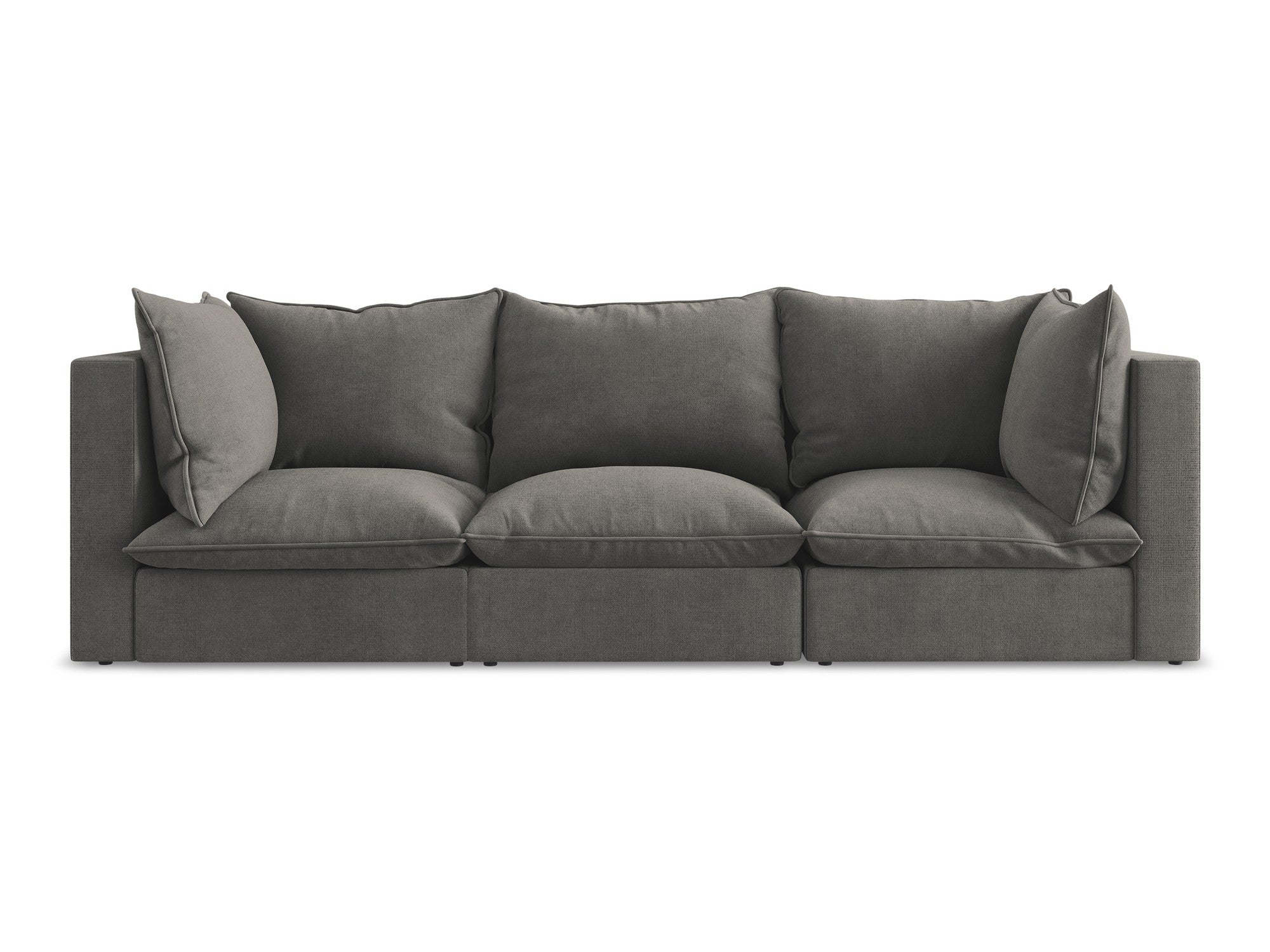 3-Seater Sofa MANAO Dark Gray