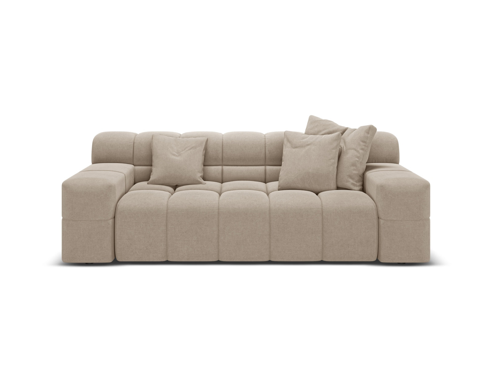 2-seater Sofa AGAVE beige chenille