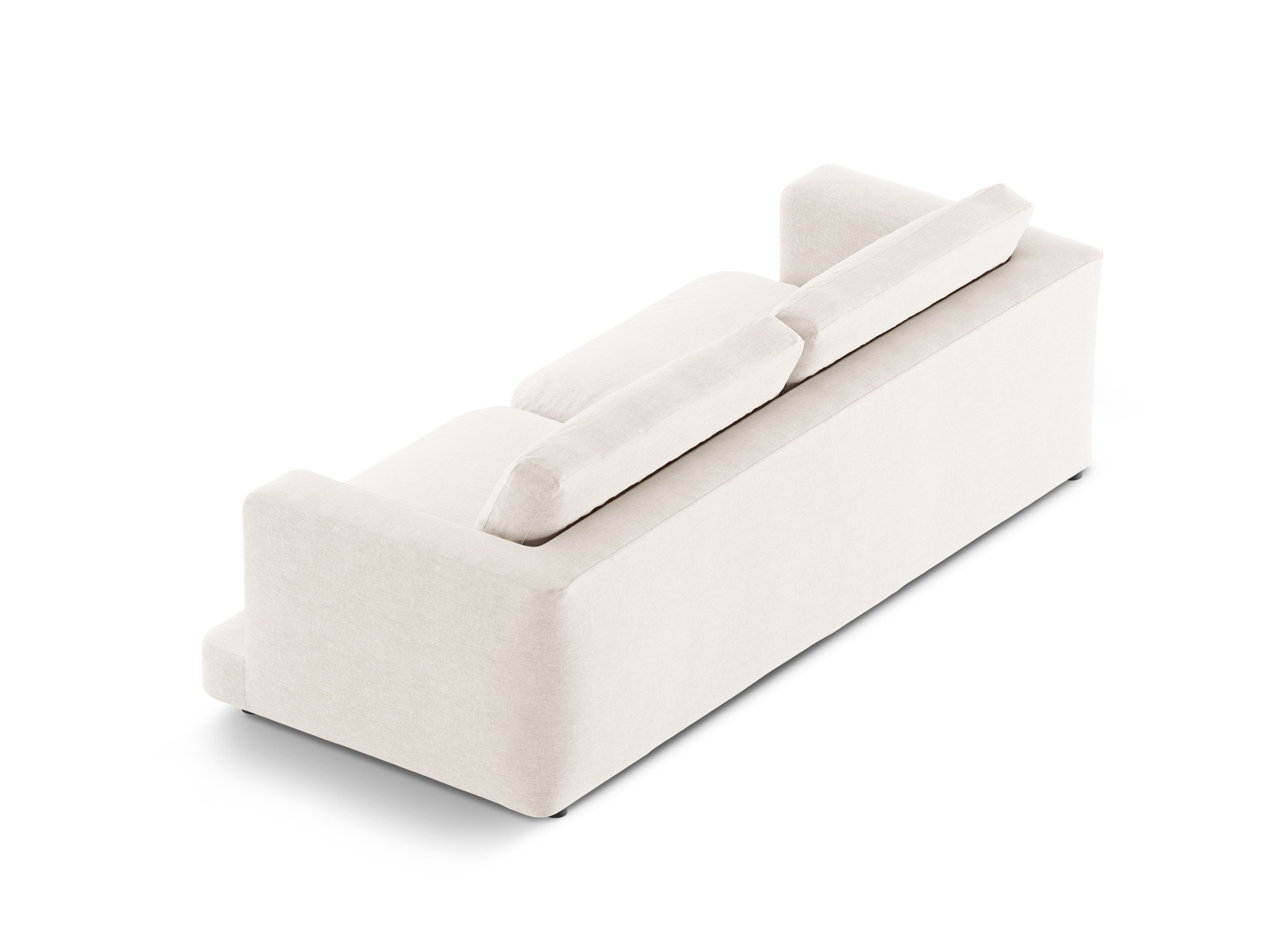 Pohovka pro 4 osoby DAPHNE zlomená bílá szenil