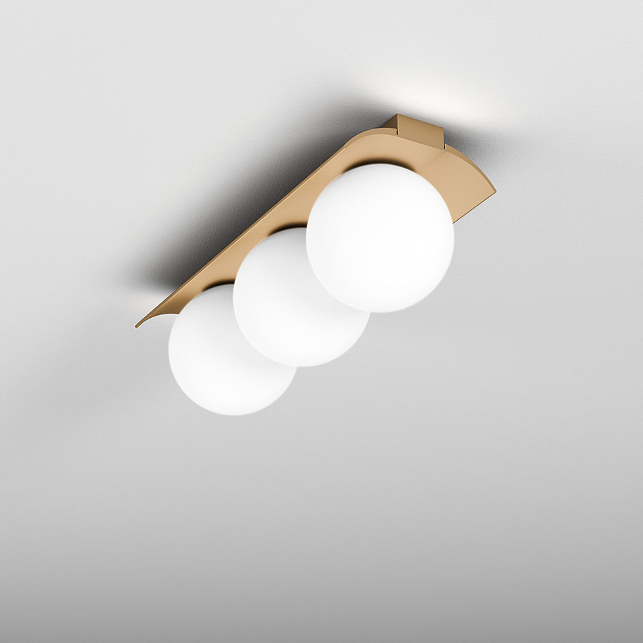 MODERN BALL surface-mounted fixture x3