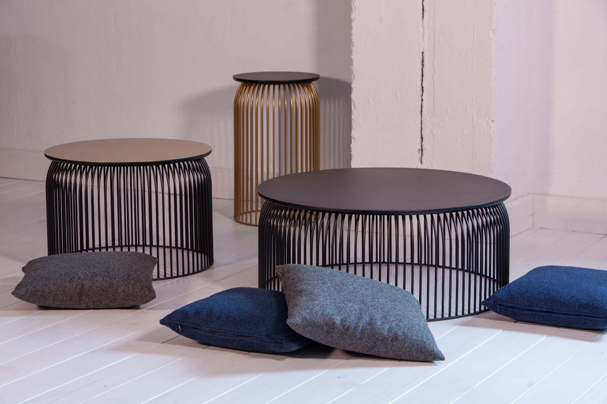 Stolik kawowy DRU czarny