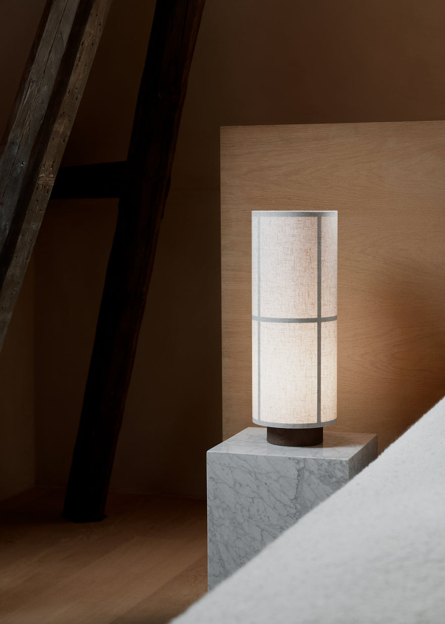 Stolní lampa HASHIRA len s jasanovou základnou