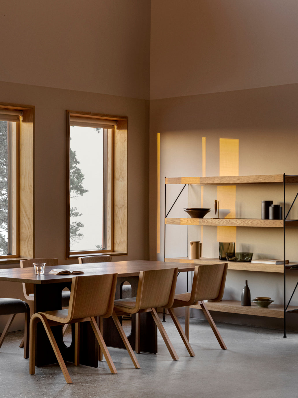 READY chair oak wood