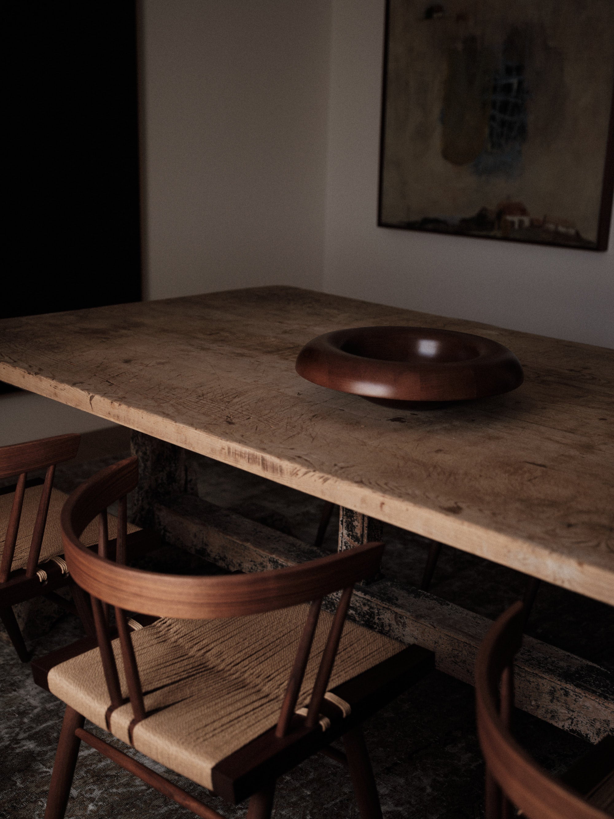 Misa ROND drewno bukowe