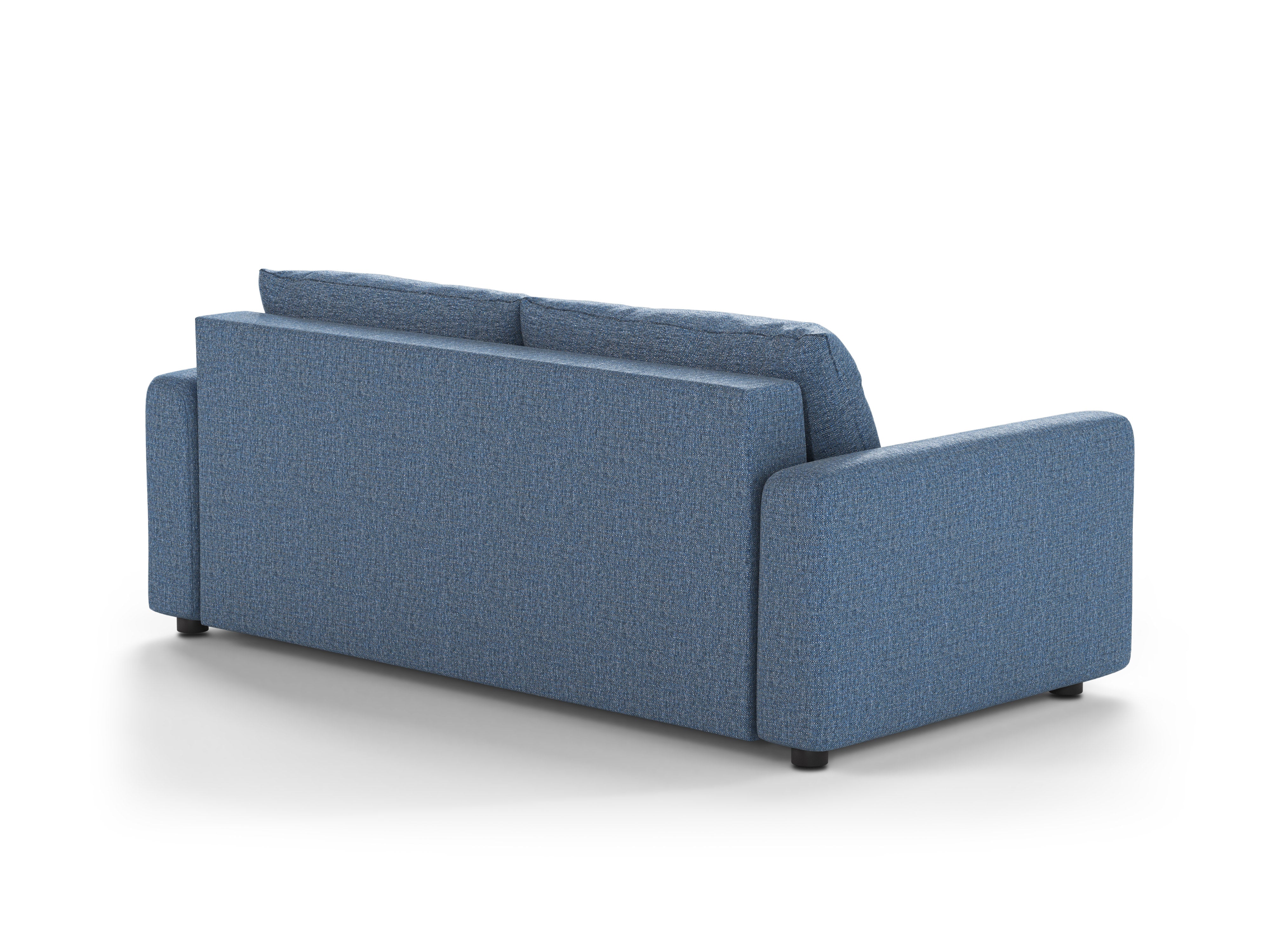 3-Seater Sofa with Sleeping Function DAVID Dark Blue