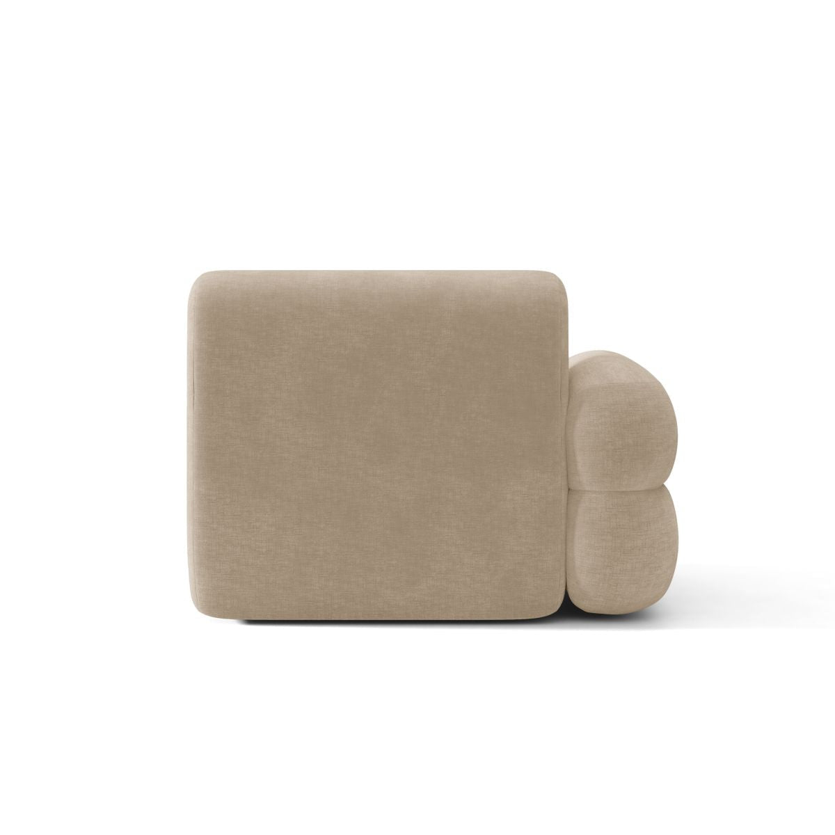Sofa modulární NEO - levý modul béžový šenil