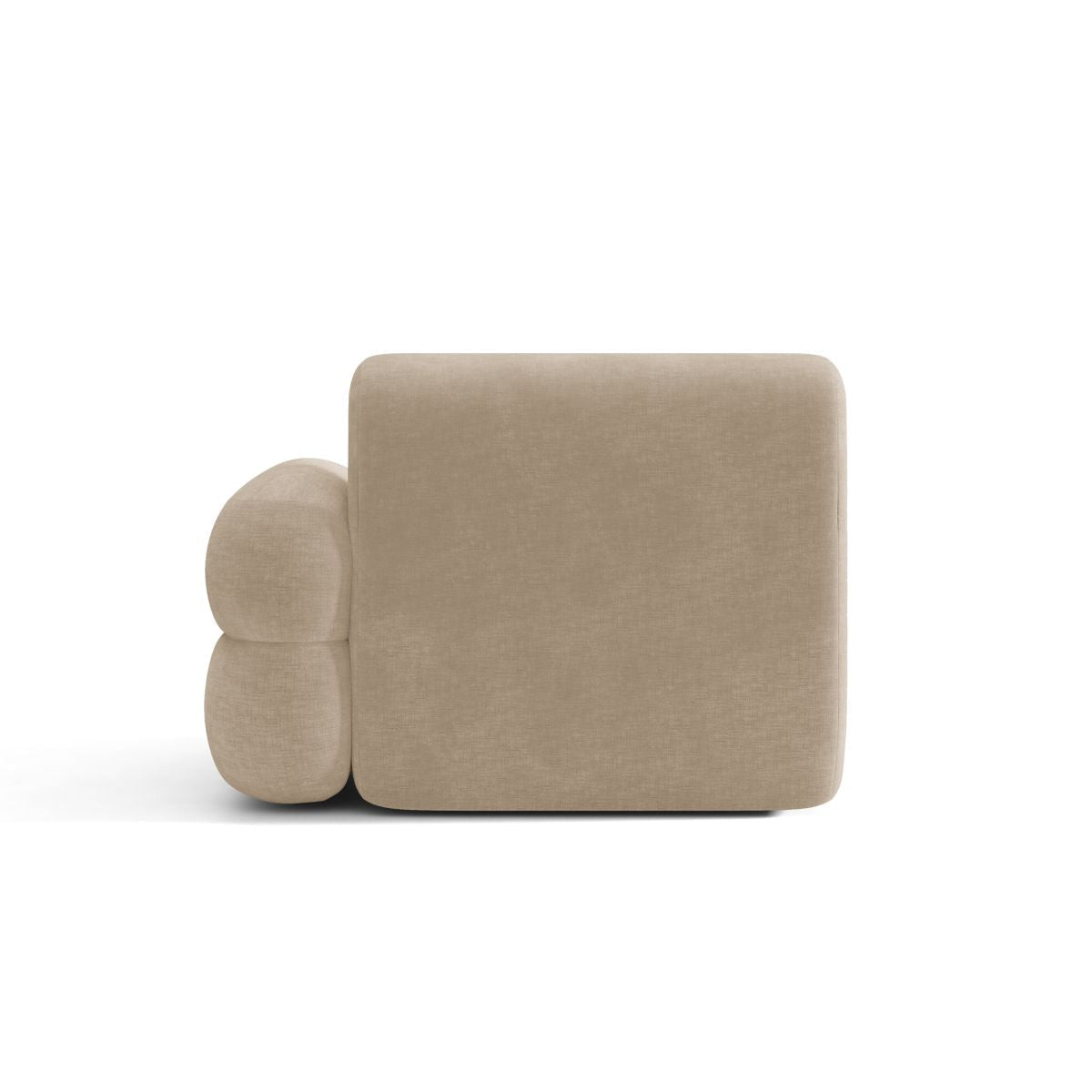 Sofa modulární NEO - pravý modul béžový šenil