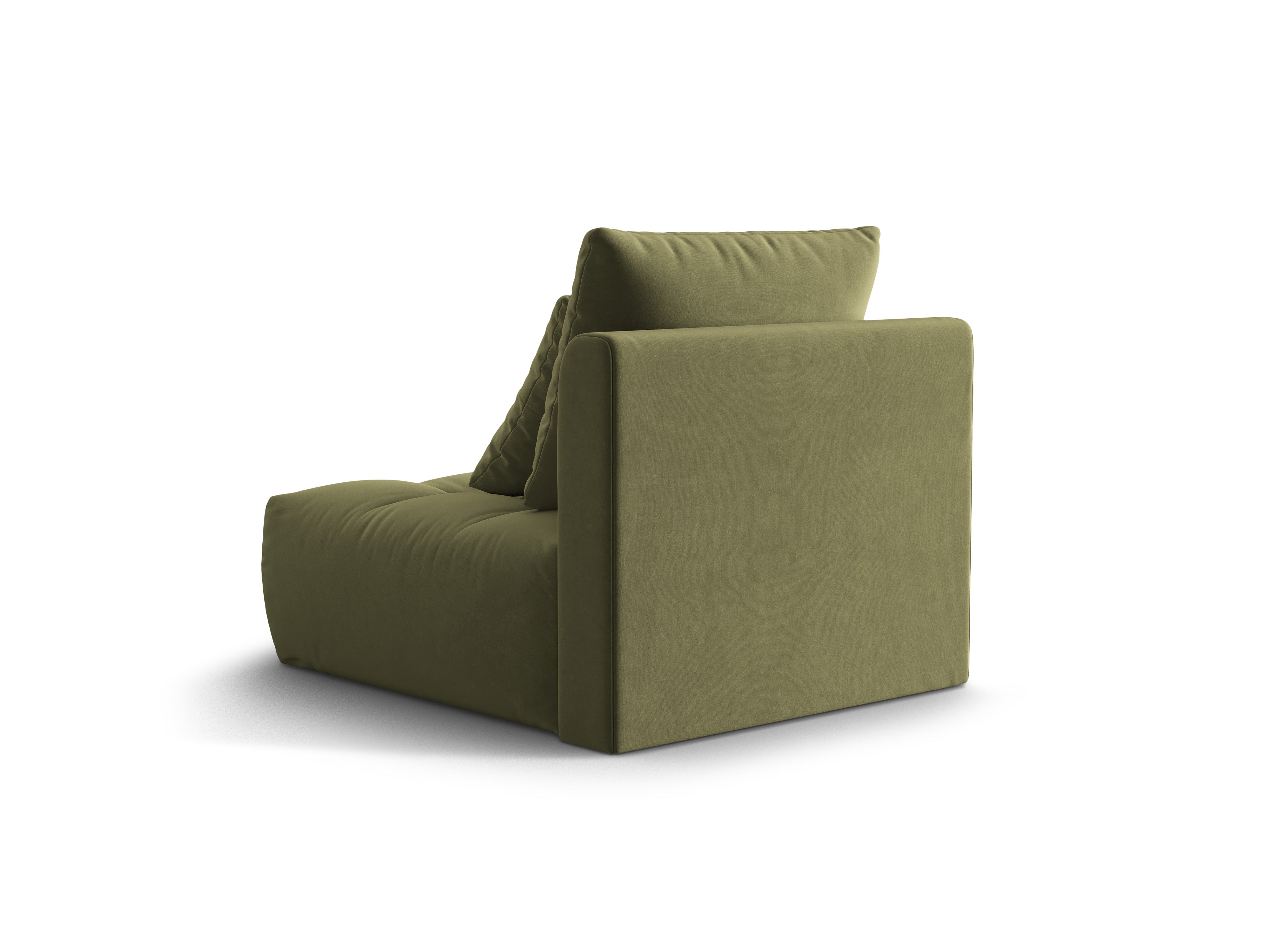 Velvet Armchair / BLOOM Module Green