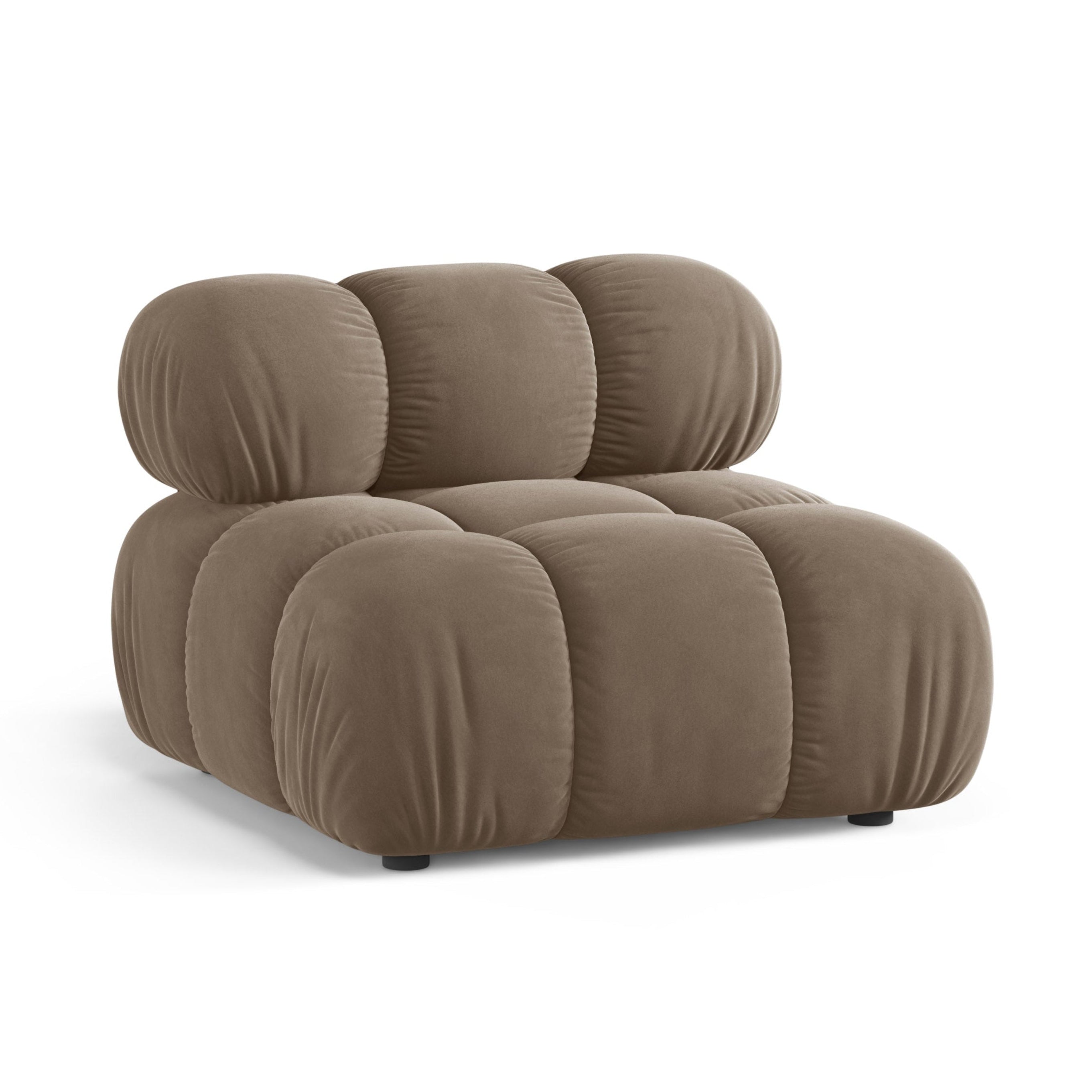 Fotel / modul sametový BELLIS cappuccino
