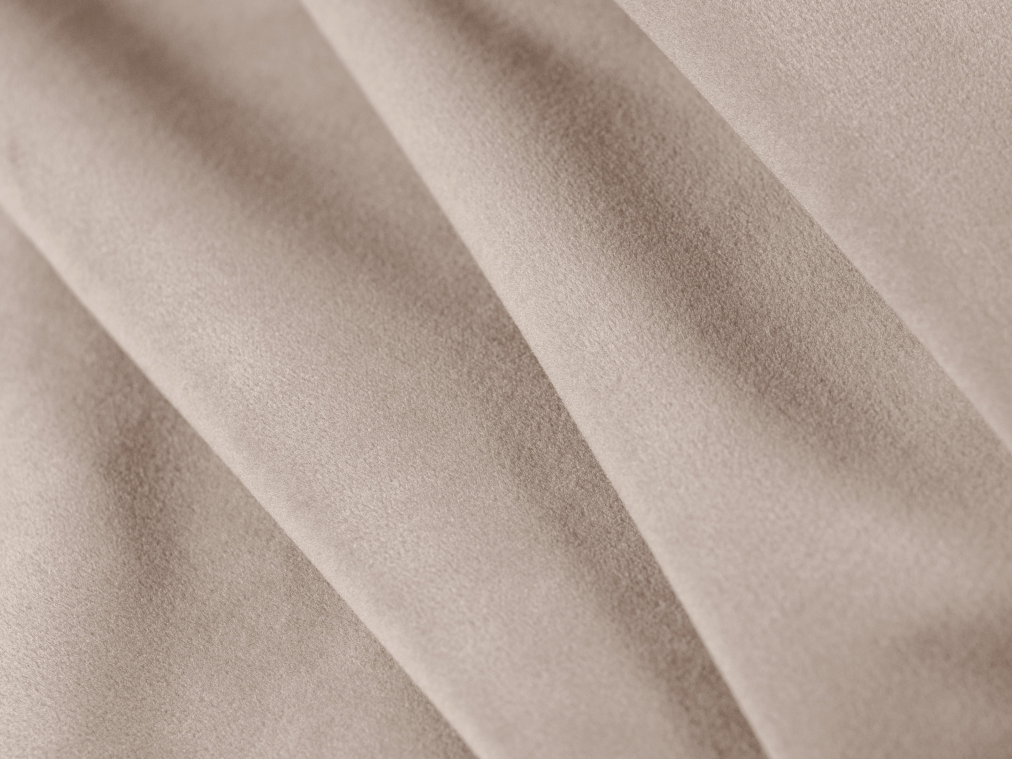 Sofa sametová 2-osobová s funkcí spaní GLORIA béžová