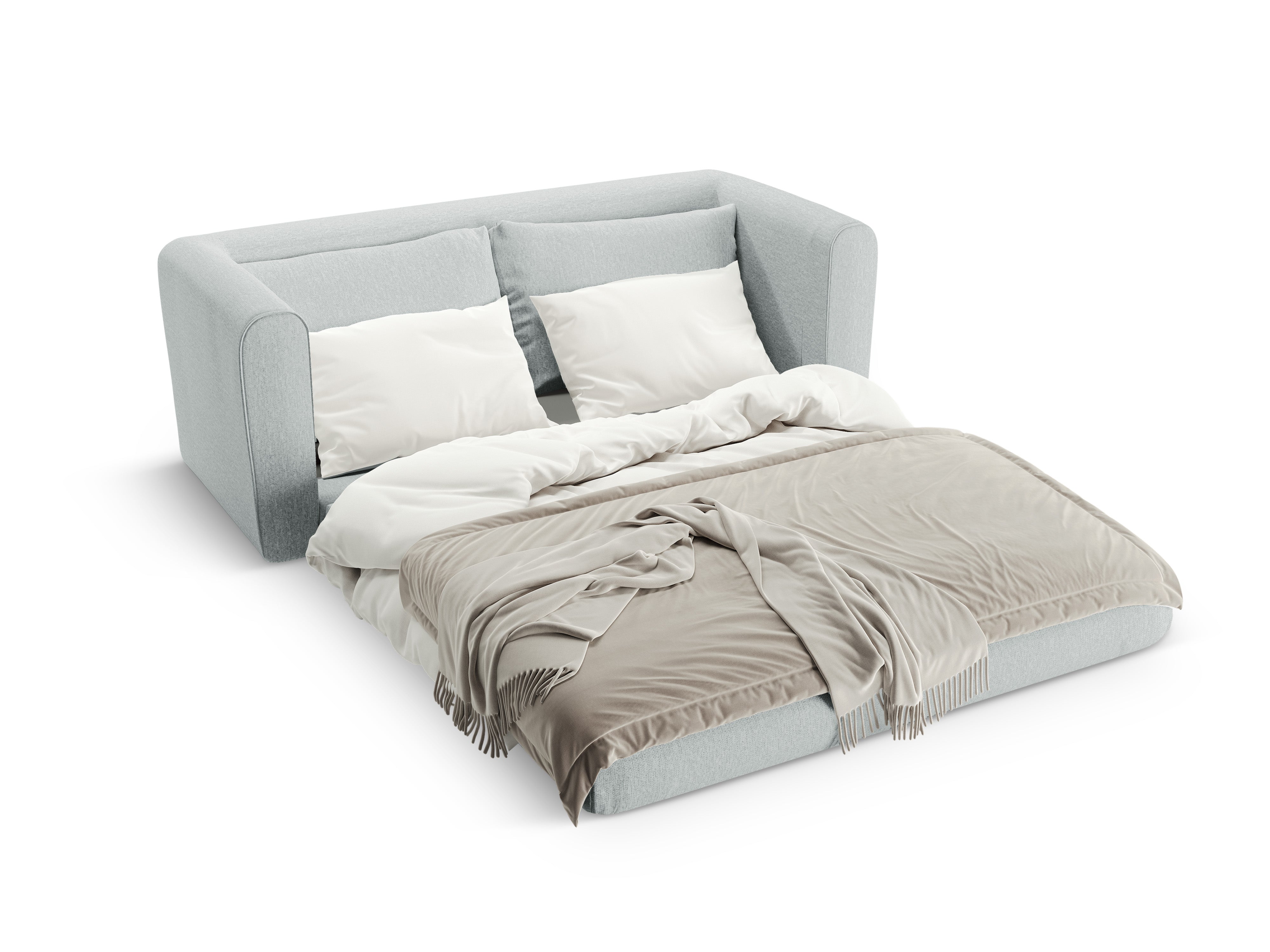 Sofa pro 2 osoby s funkcí spaní LIDO mátová