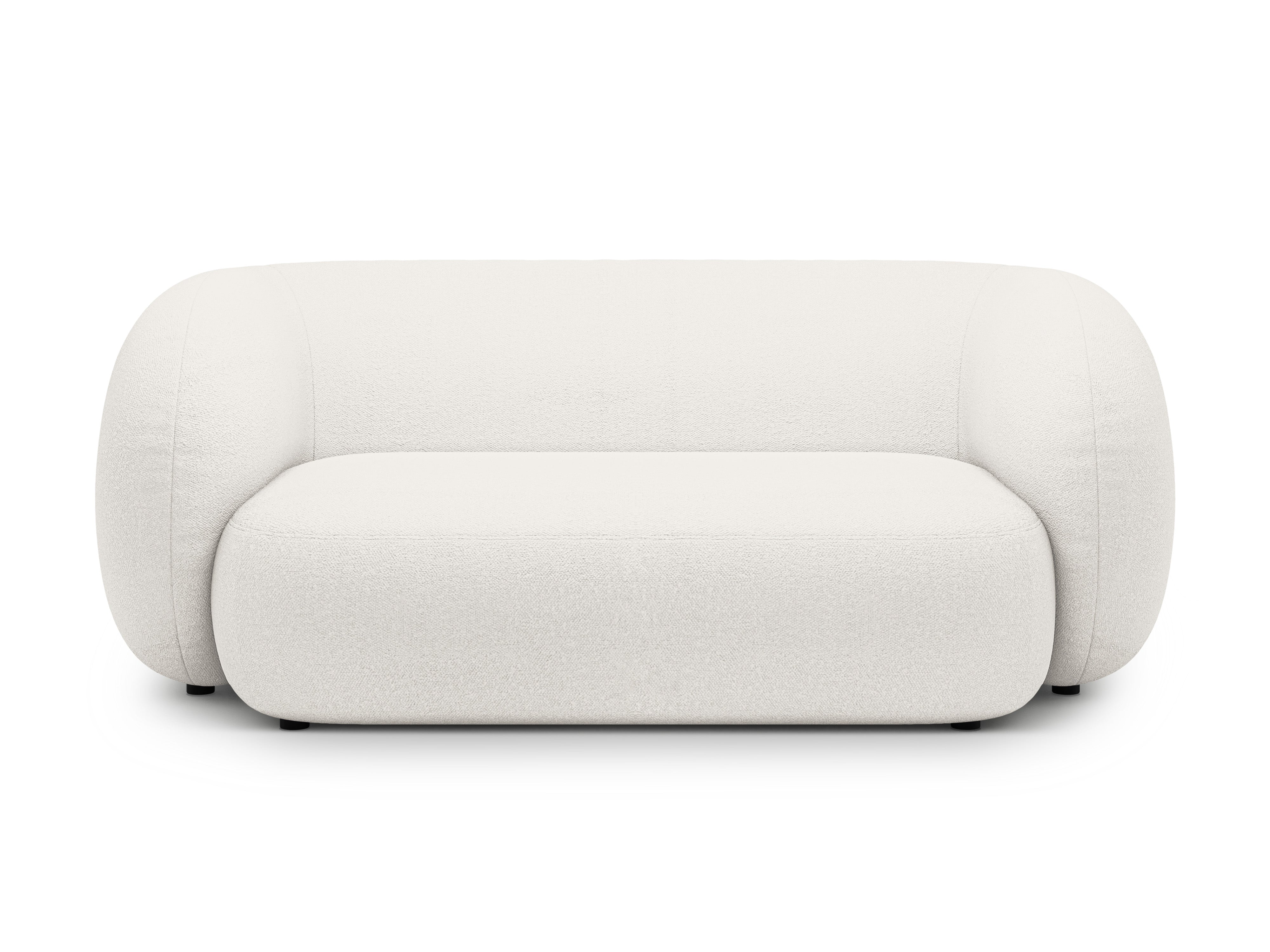 Sofa pro 2 osoby KATE bílý boucle