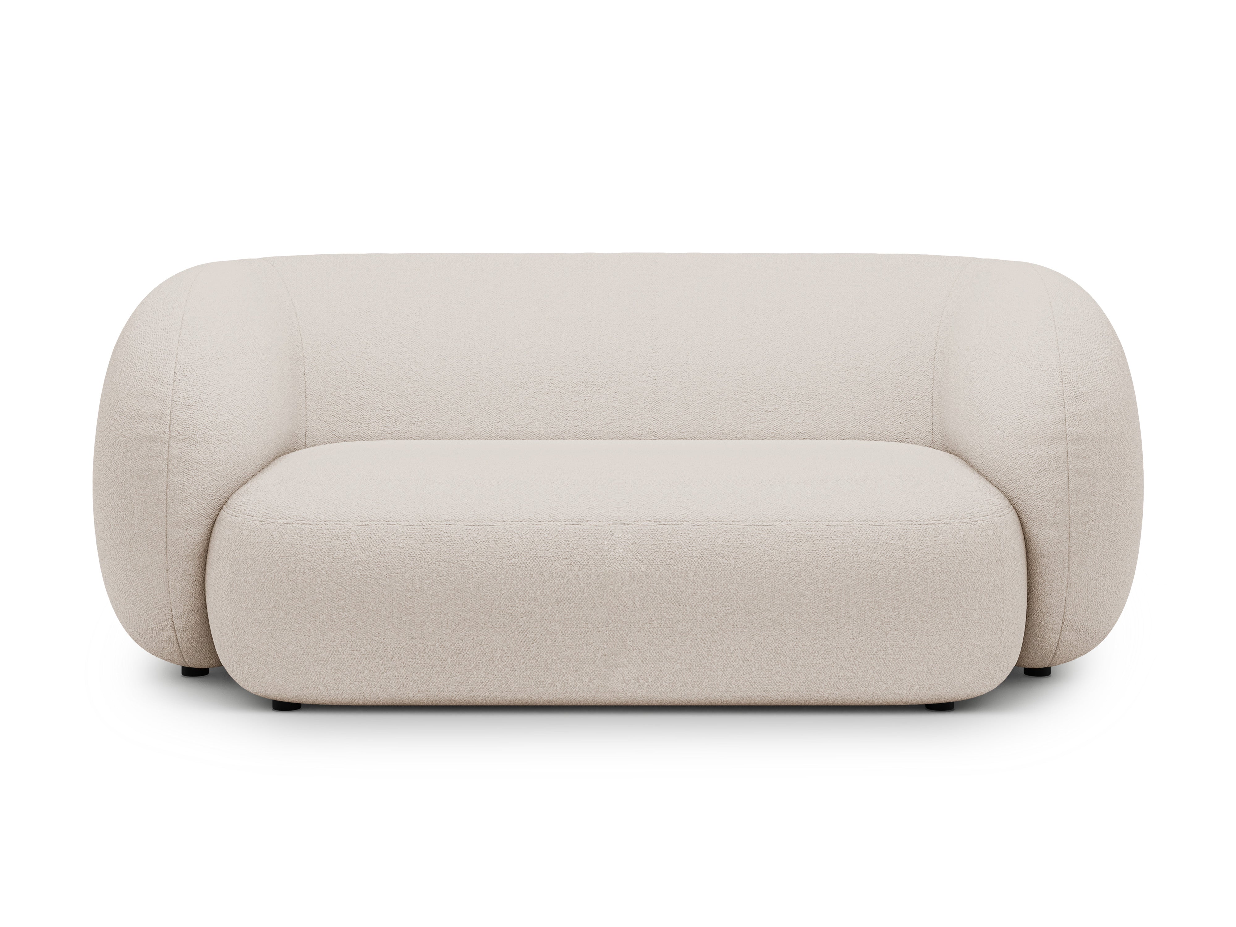 2-seater Sofa KATE beige boucle