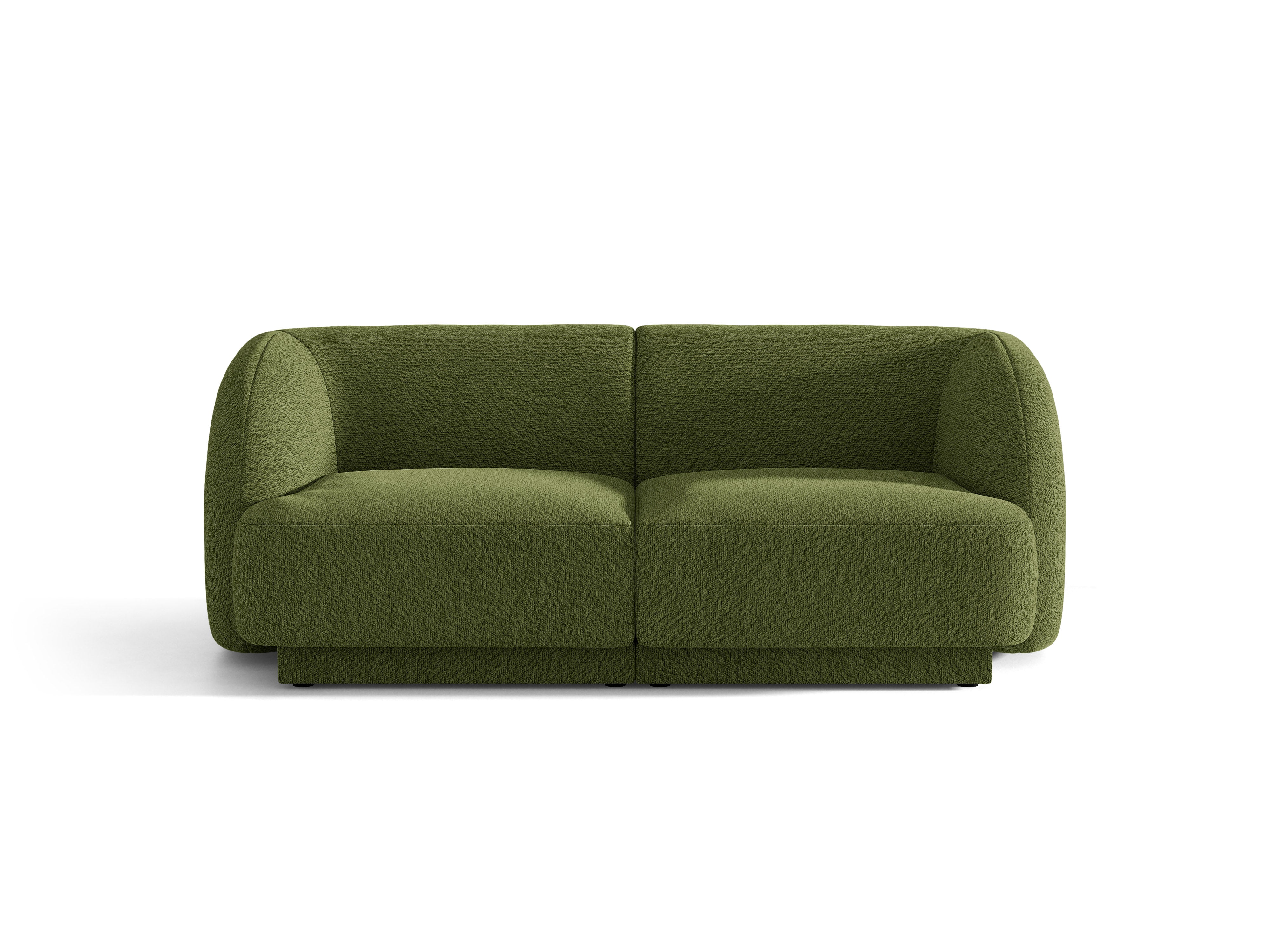 Sofa pro 2 osoby MILEY zelená boucle