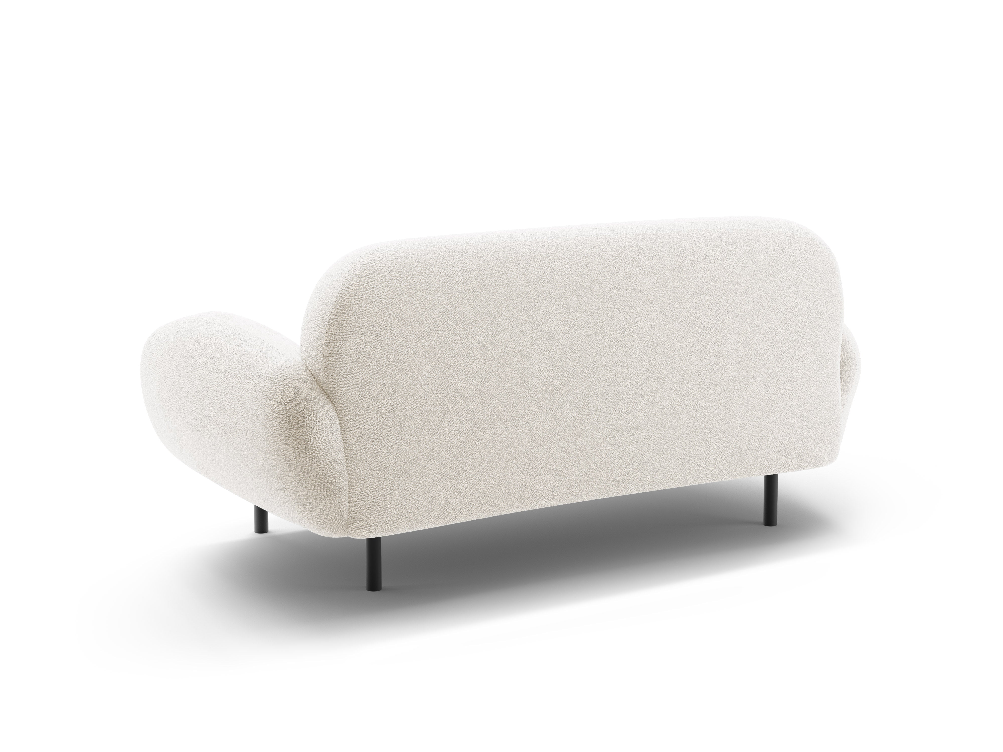 Sofa pro 2 osoby POPPY bílý boucle