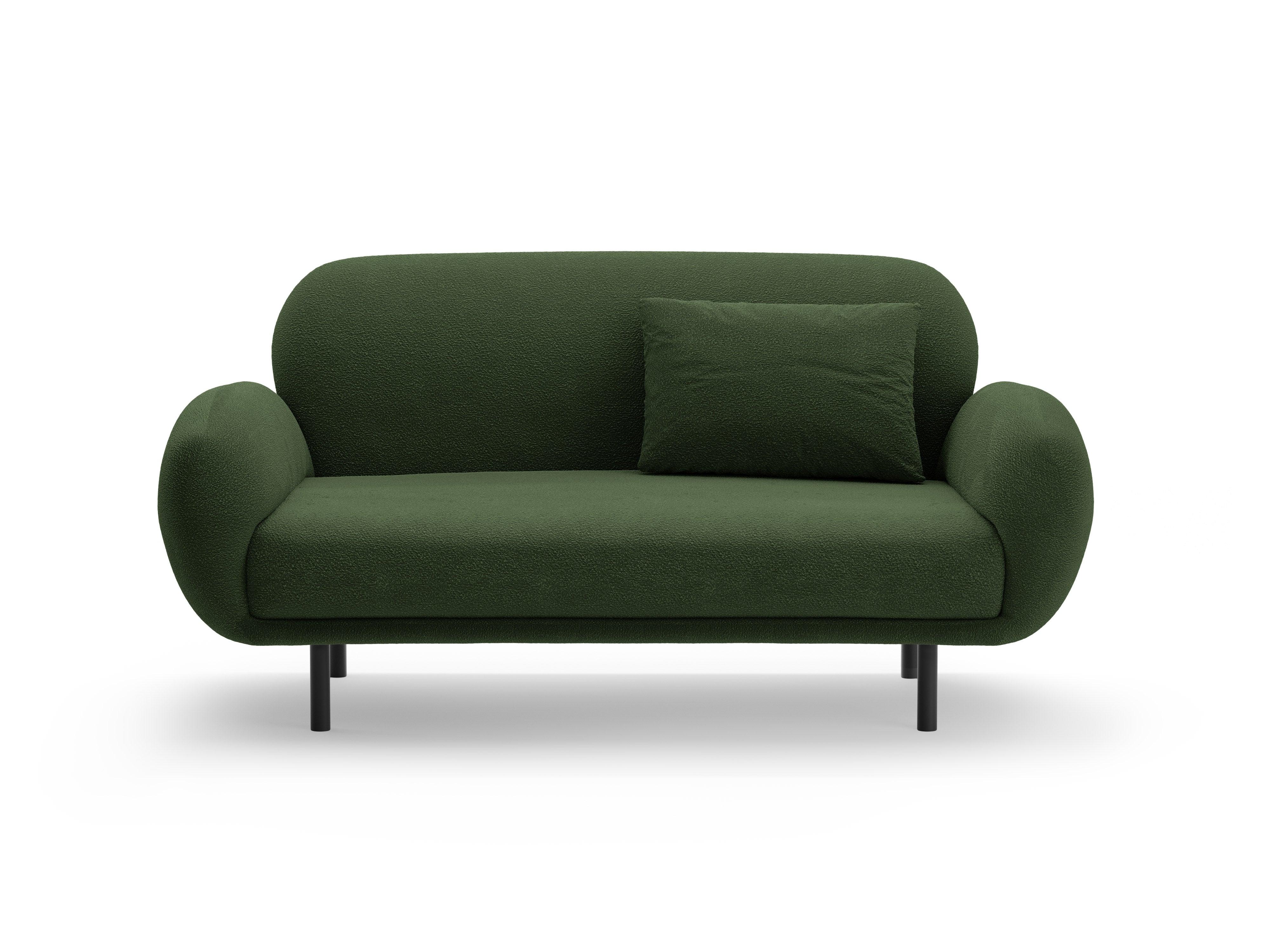 Sofa pro 2 osoby POPPY zelená boucle