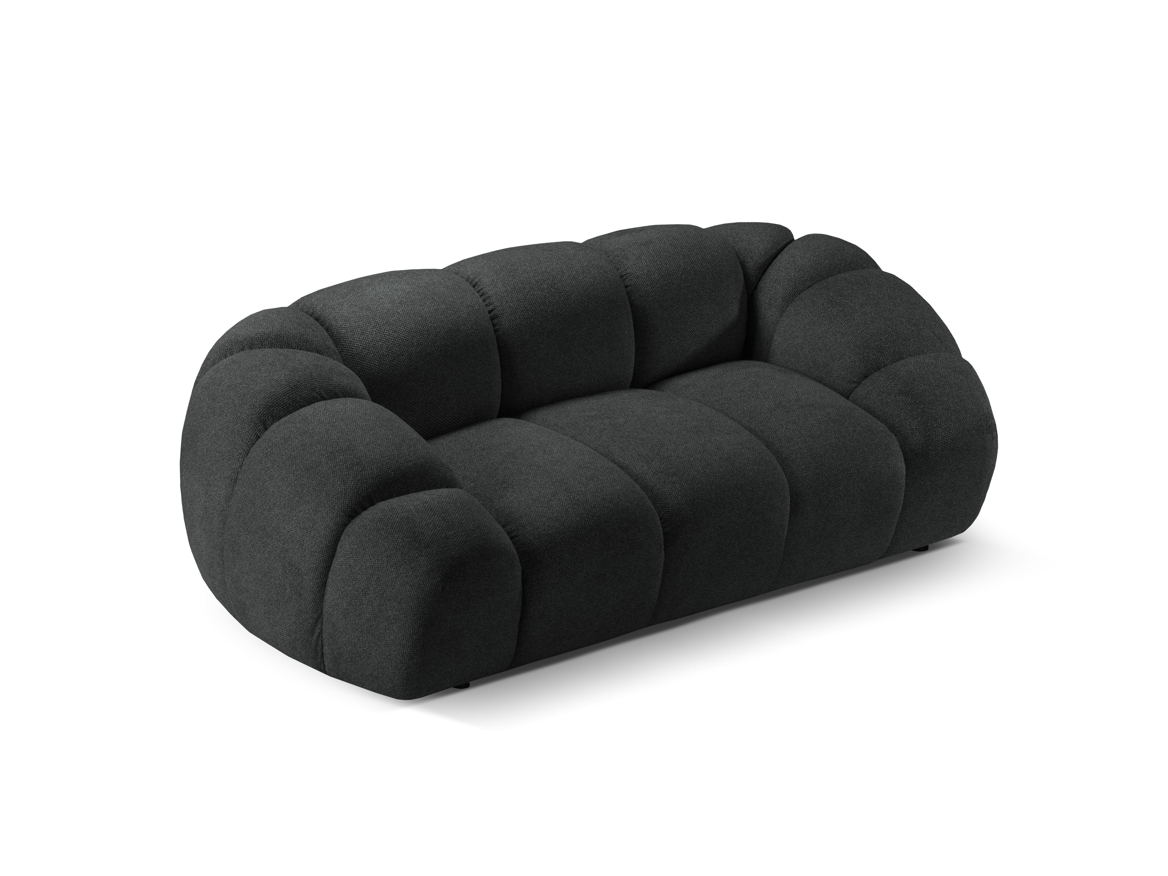 Sofa pro 2 osoby DIANA antracitový šenil
