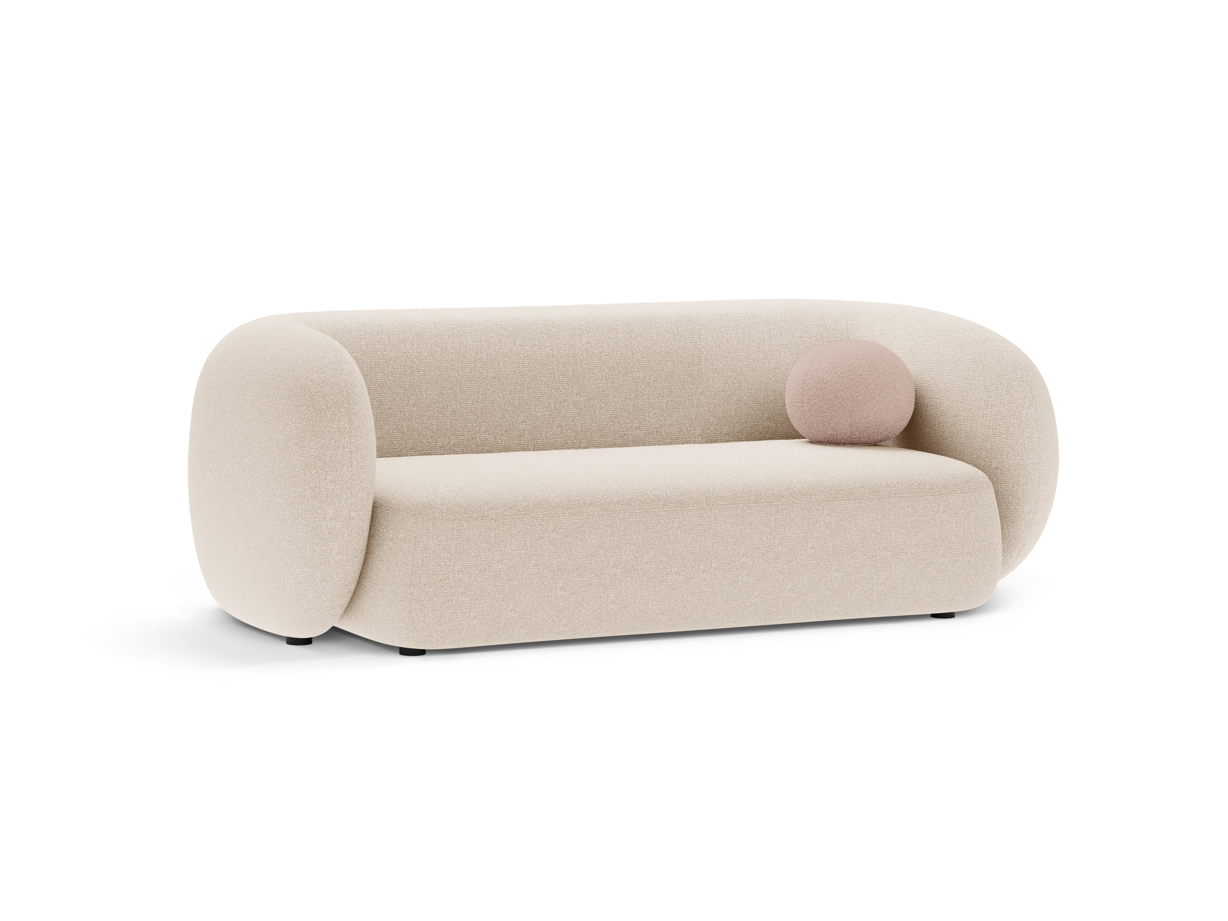 Sofa pro 2 osoby KATE světle béžový melír