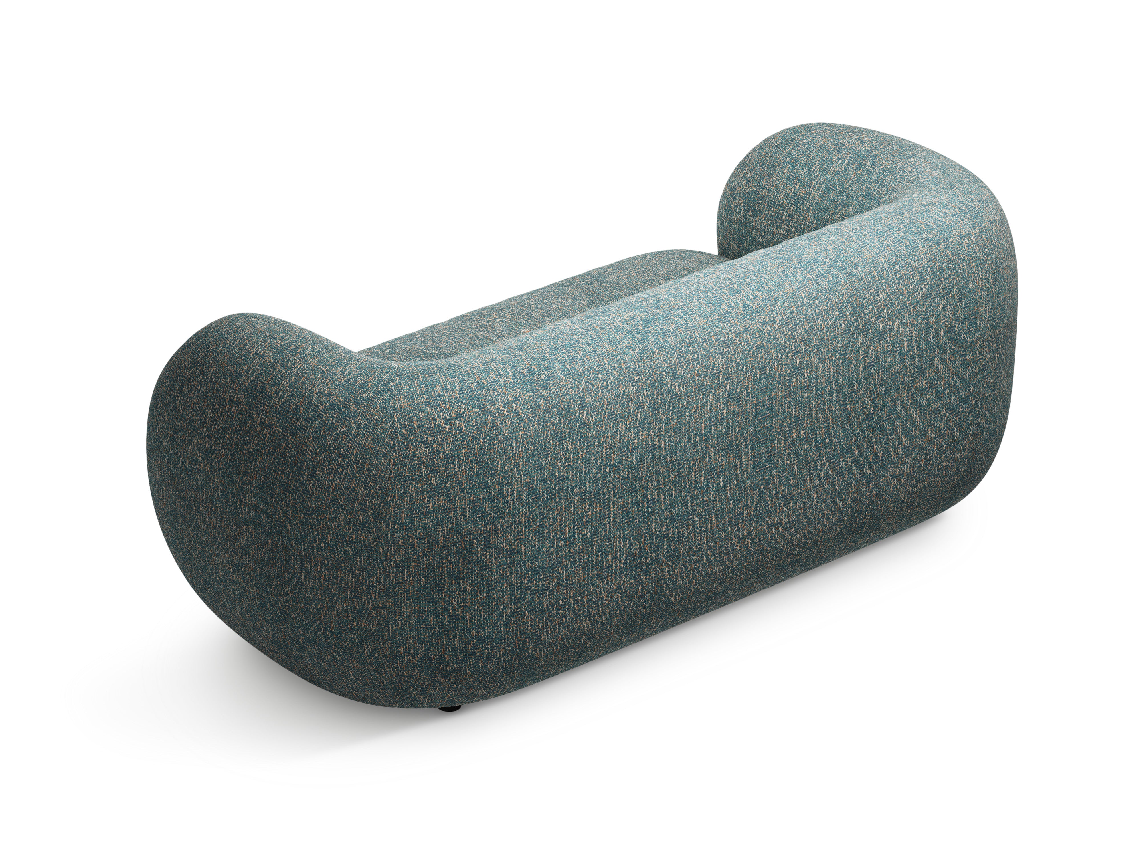 Pohovka 2-osobová KATE modrý melír