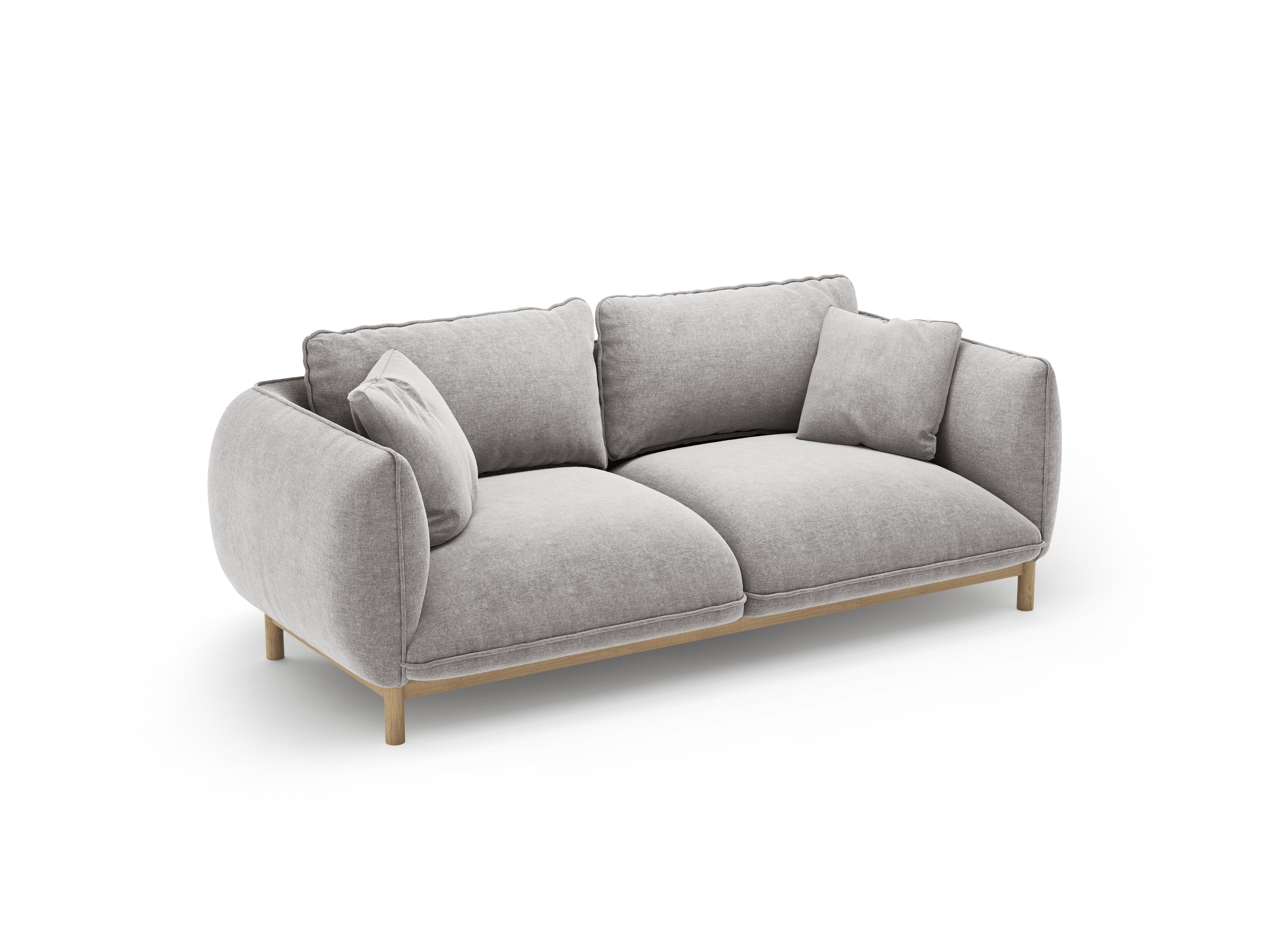 Sofa pro 2 osoby ADA světle šedý šenil