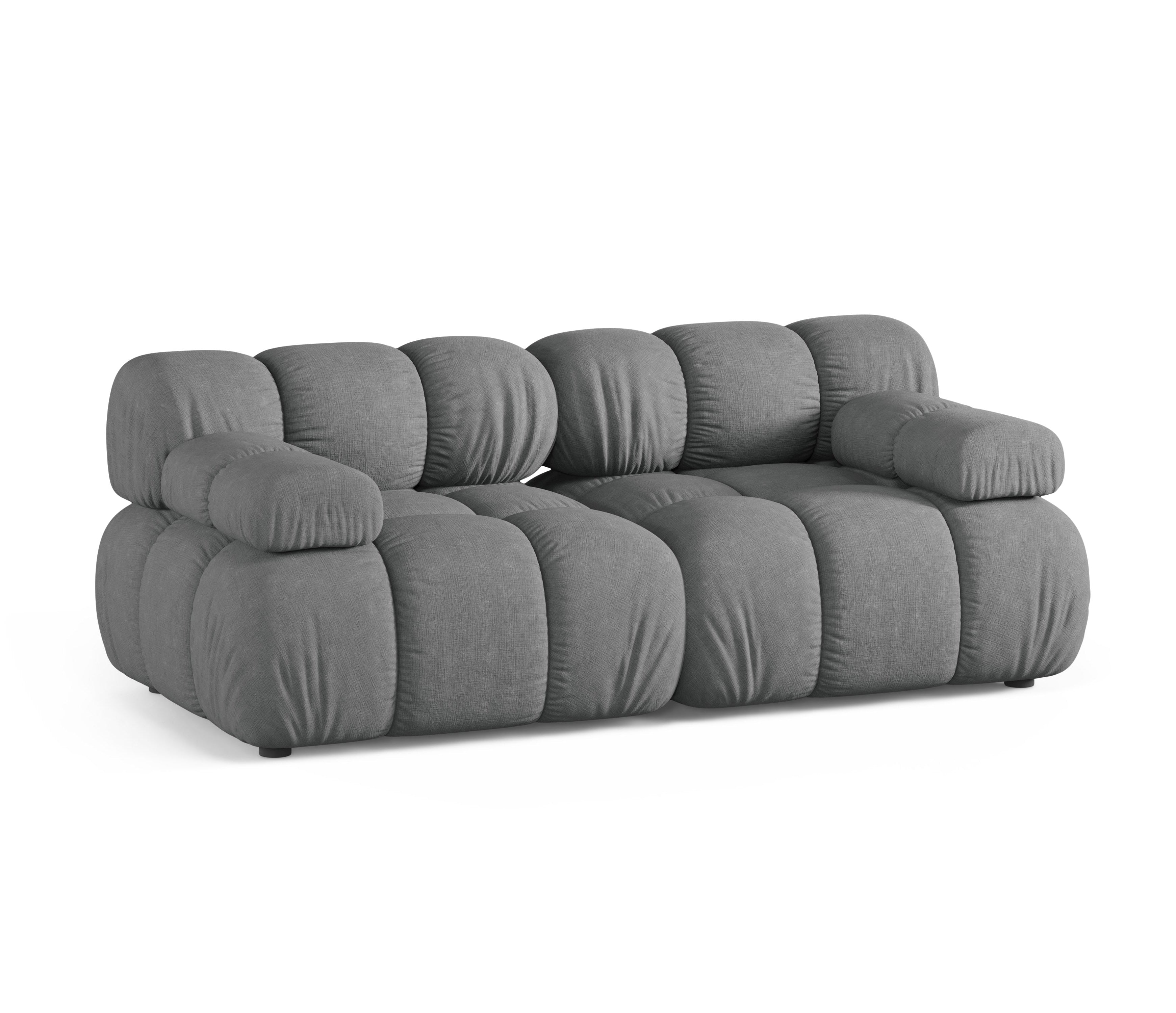 Sofa modulární pro 2 osoby BELLIS šedá