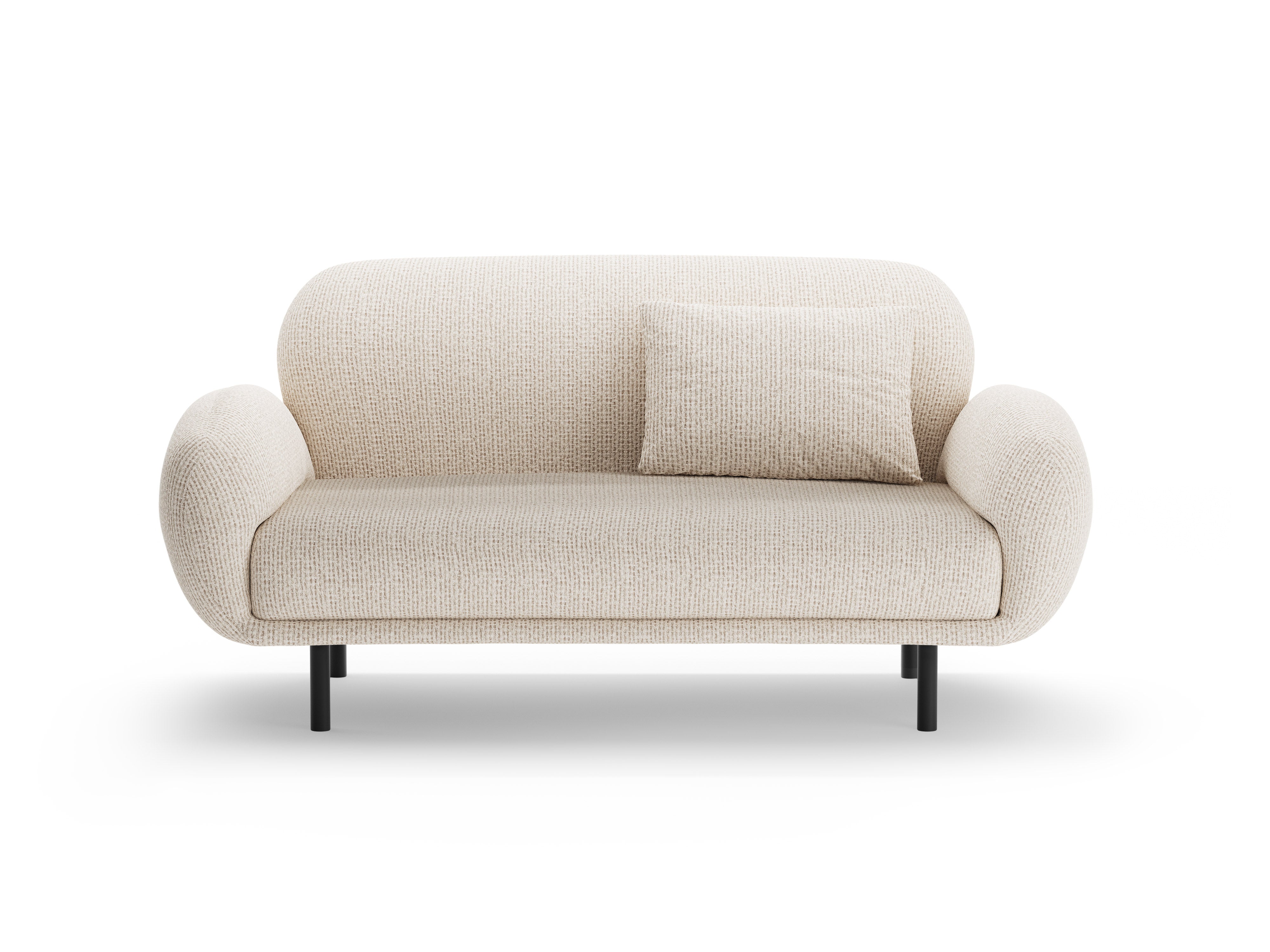 2-seater Sofa POPPY light beige chenille
