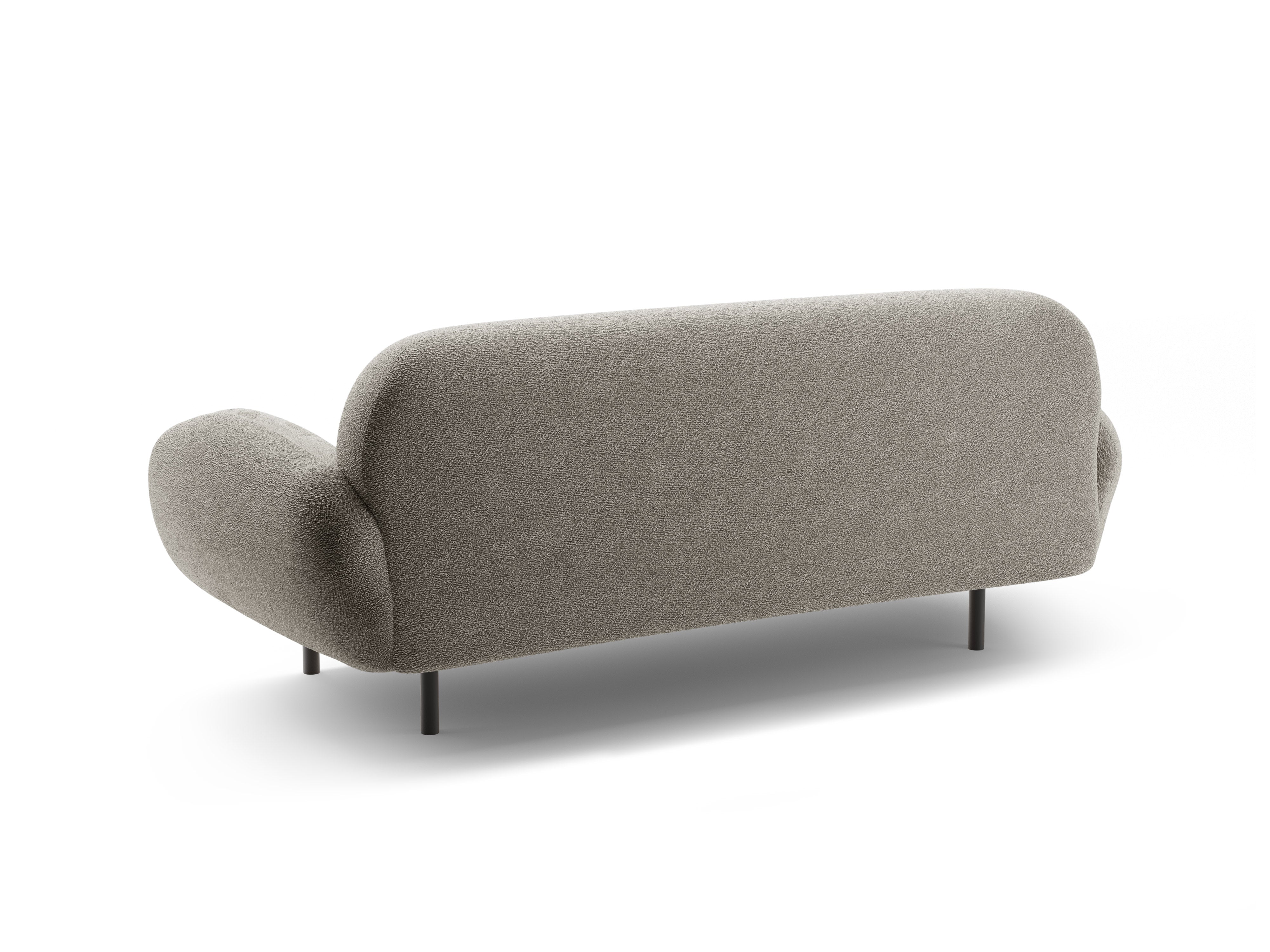 2.5-seater Sofa POPPY gray boucle