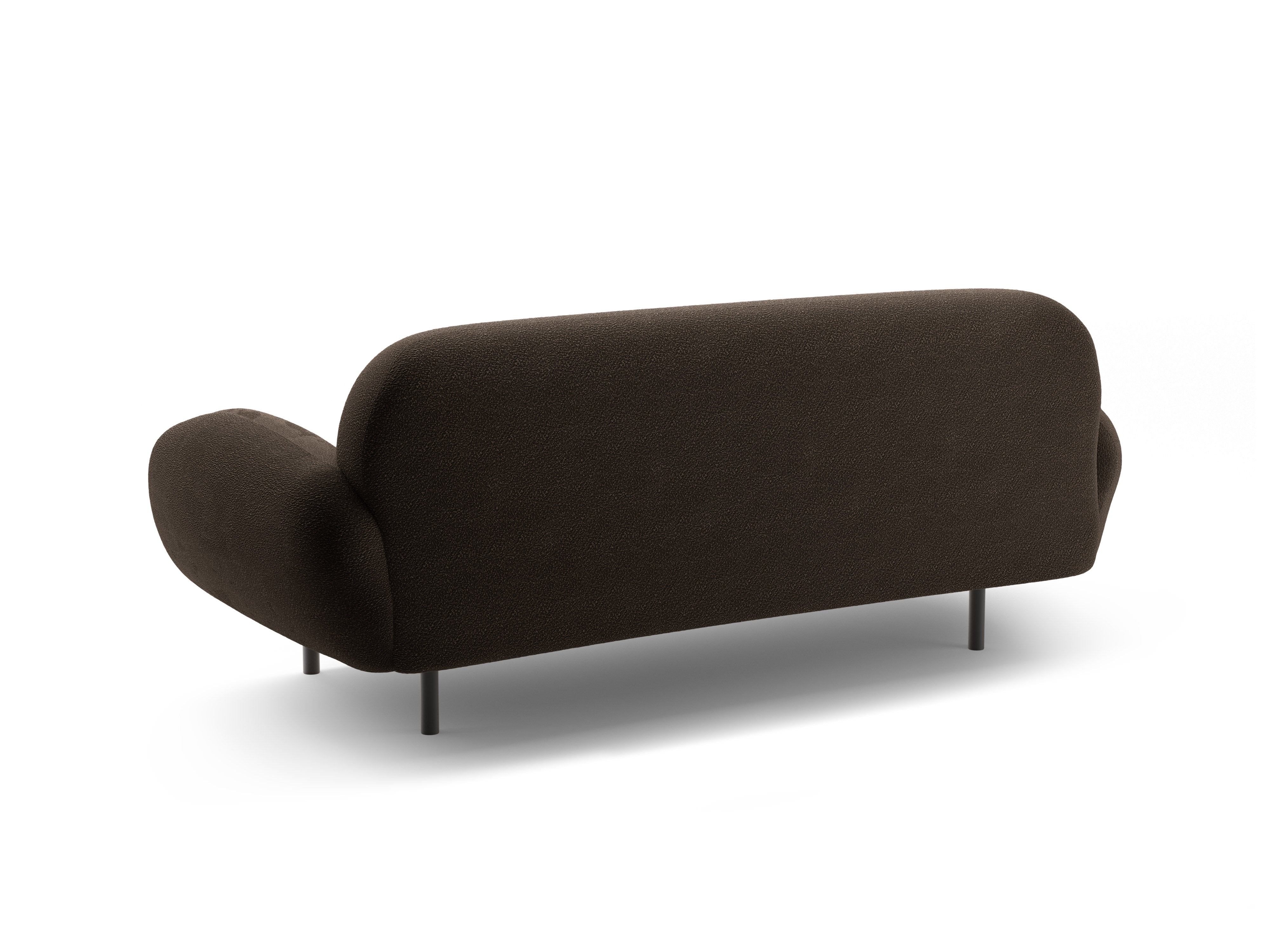2.5-seater Sofa POPPY brown boucle