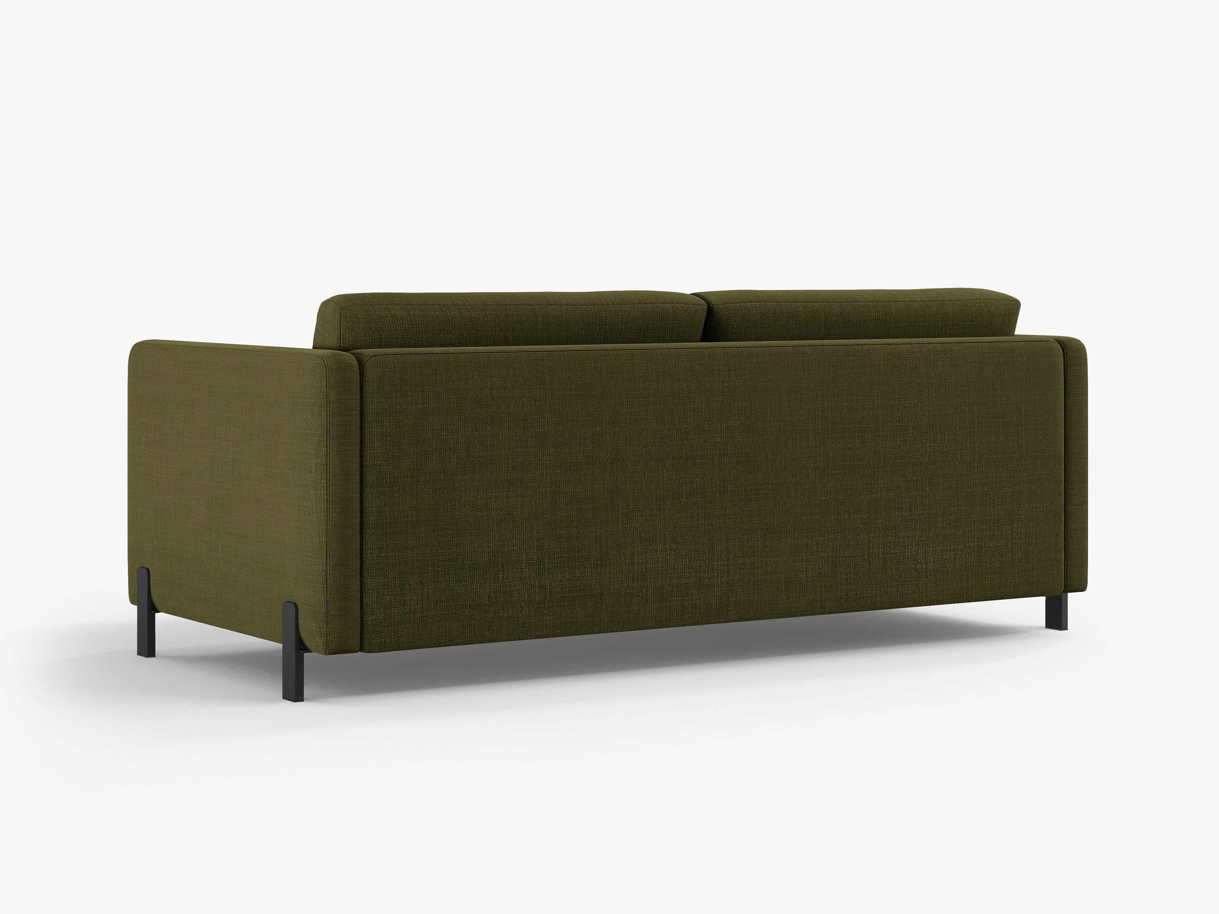 3-seater sofa with sleeping function GLORIA green chenille