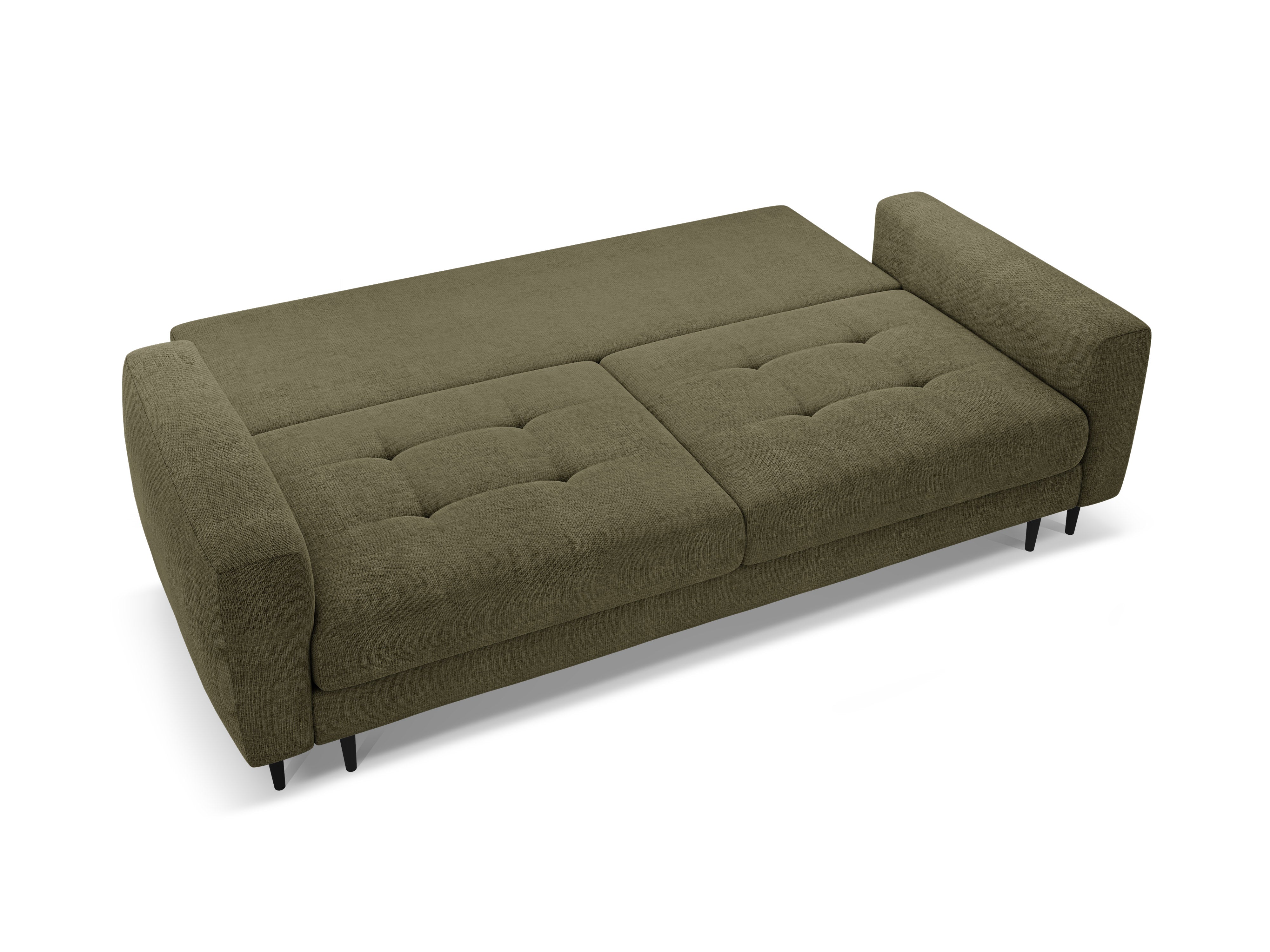 3-Seater Sofa with Sleeping Function BEMY Olive