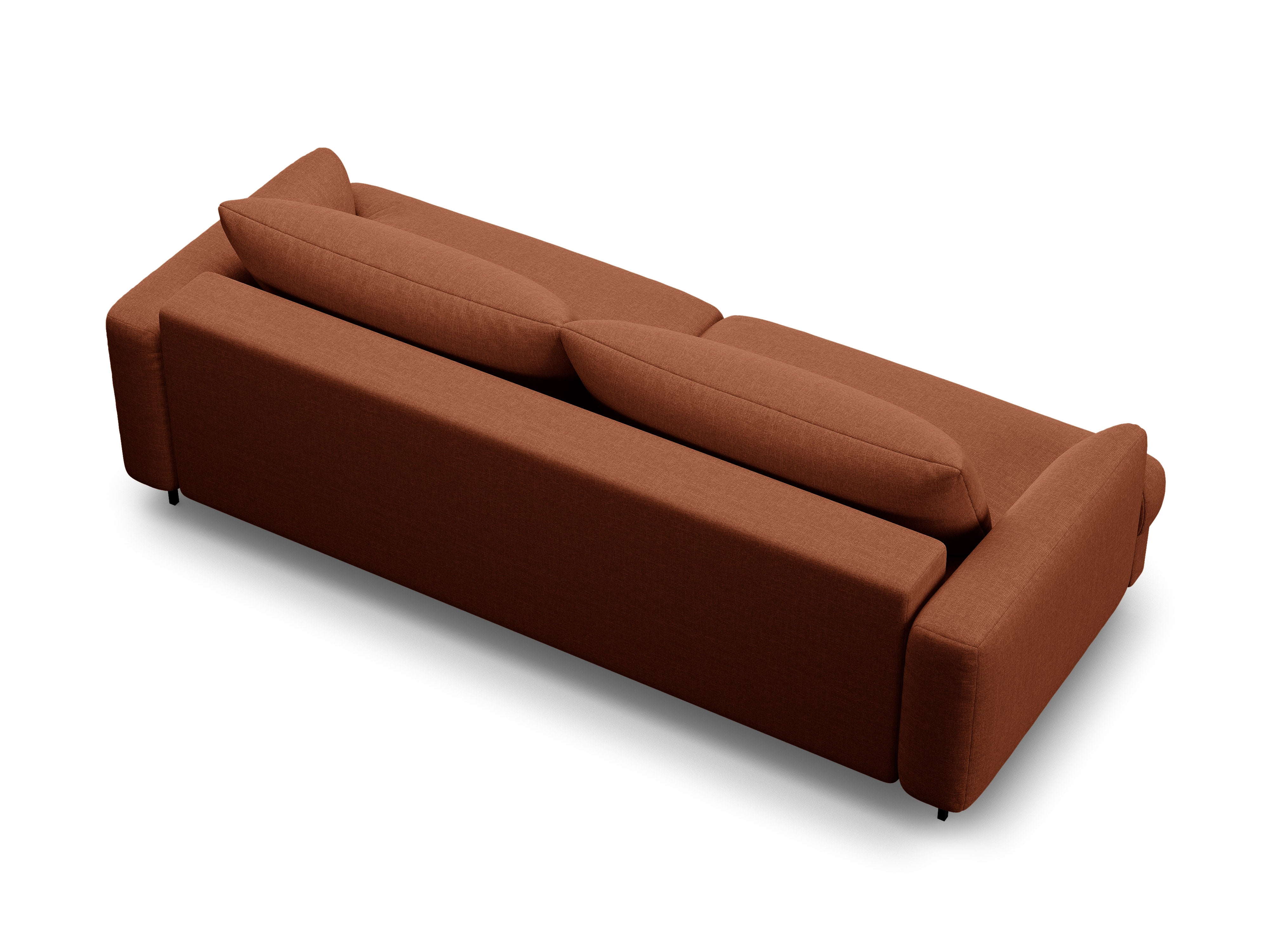 3-Seater Sofa with Sleeping Function NAOMI Brick