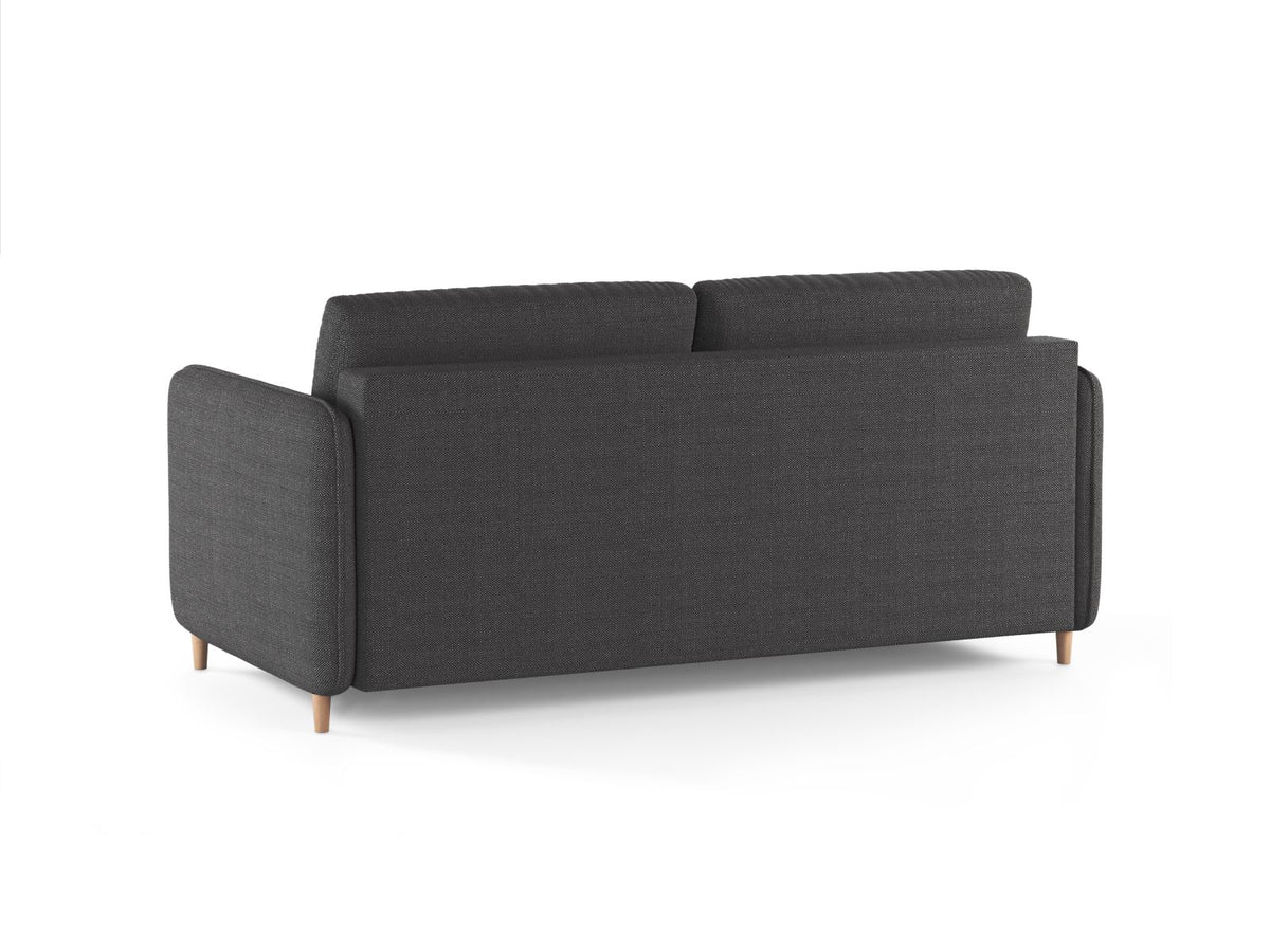 Sofa 3-osobowa z funkcją spania SIMO czarny – ujęcie 4