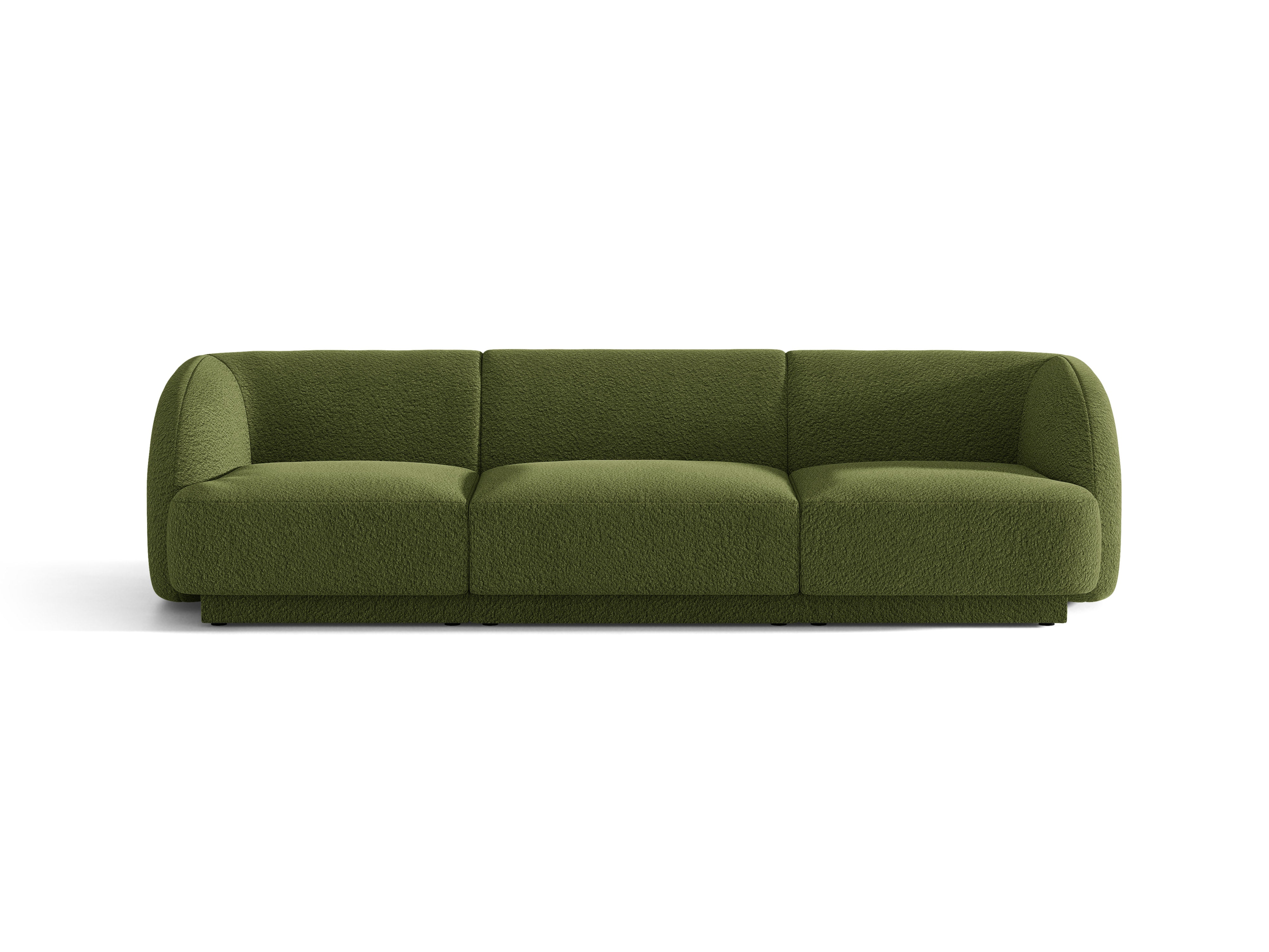 Sofa pro 3 osoby MILEY zelená boucle