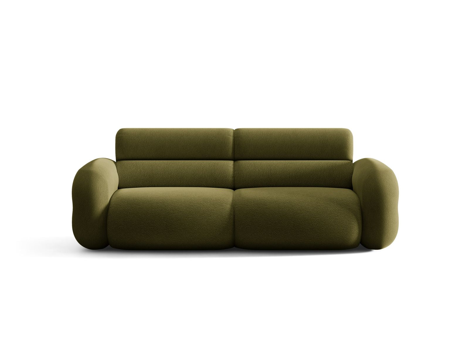 Sofa pro 3 osoby NEO v olivovém boucle.
