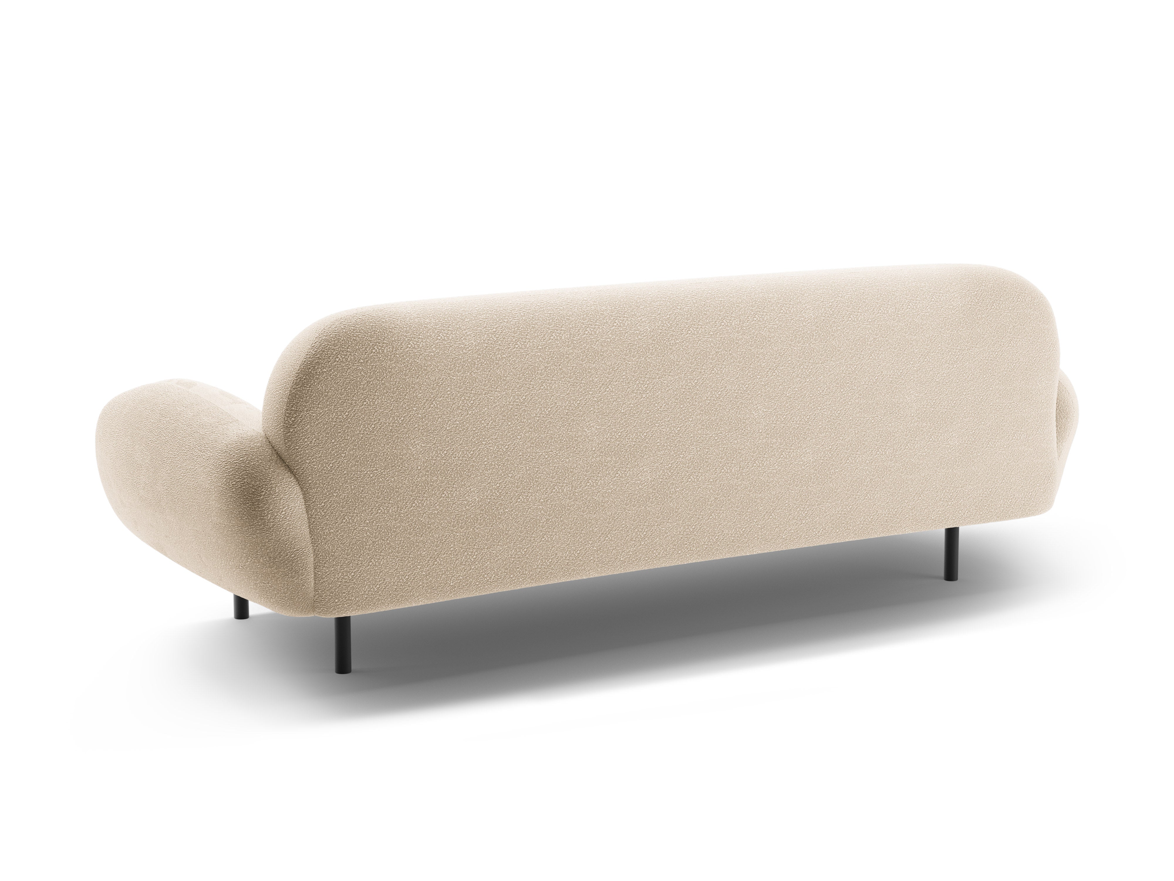 3-seater Sofa POPPY beige boucle
