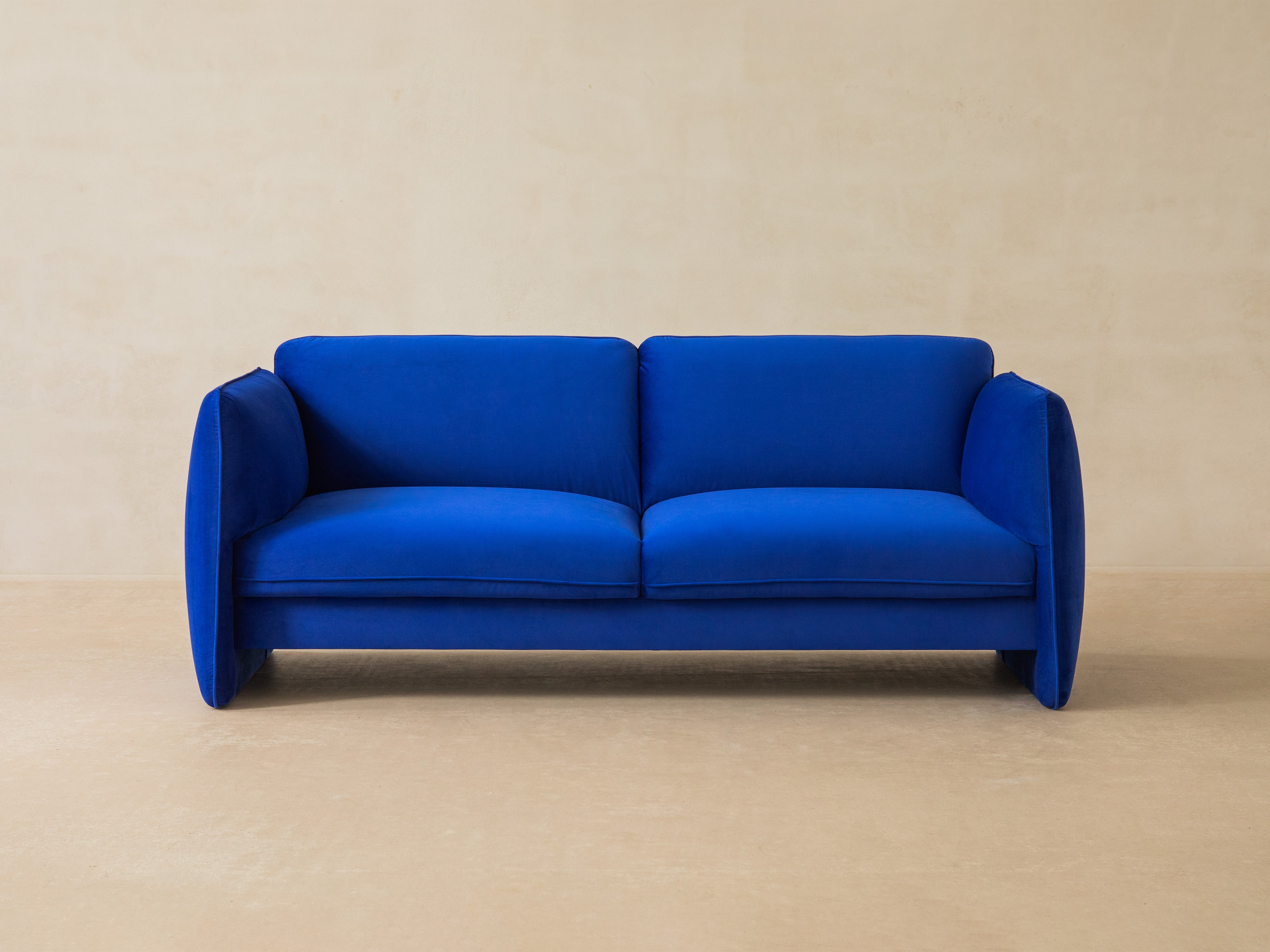 Sofa 2-osobowa GEORGIA brązowy szenil